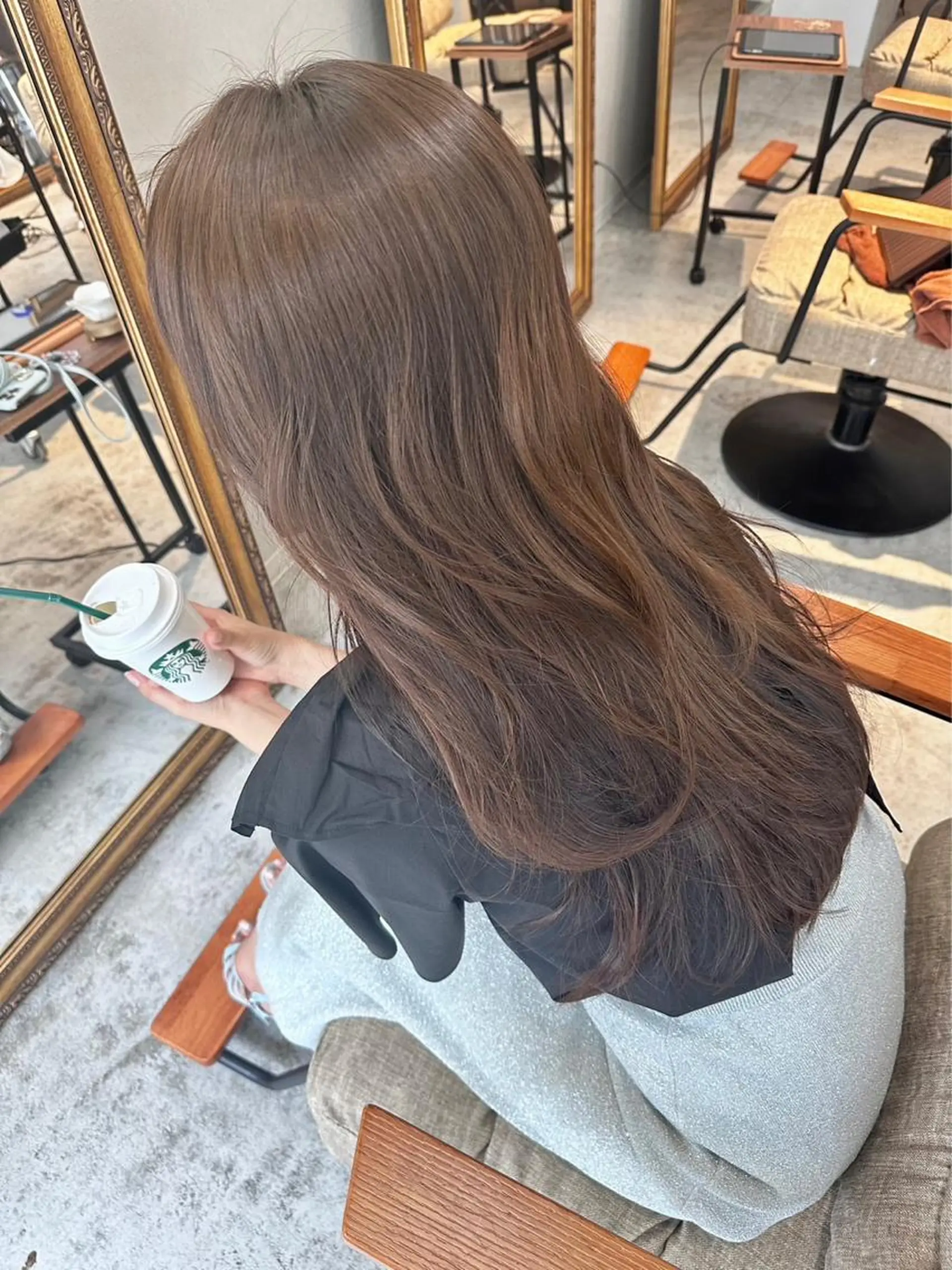 カラー カット ヘアカラー トリートメント Sherry/R 三川町 ayakaのヘアスタイル