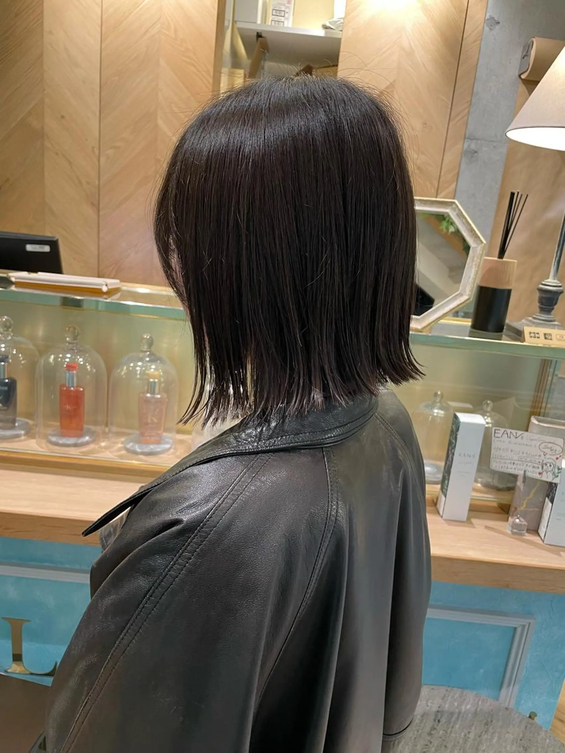 ショート 縮毛矯正　髪質改善 韓国風レイヤー　吉田のヘアスタイル