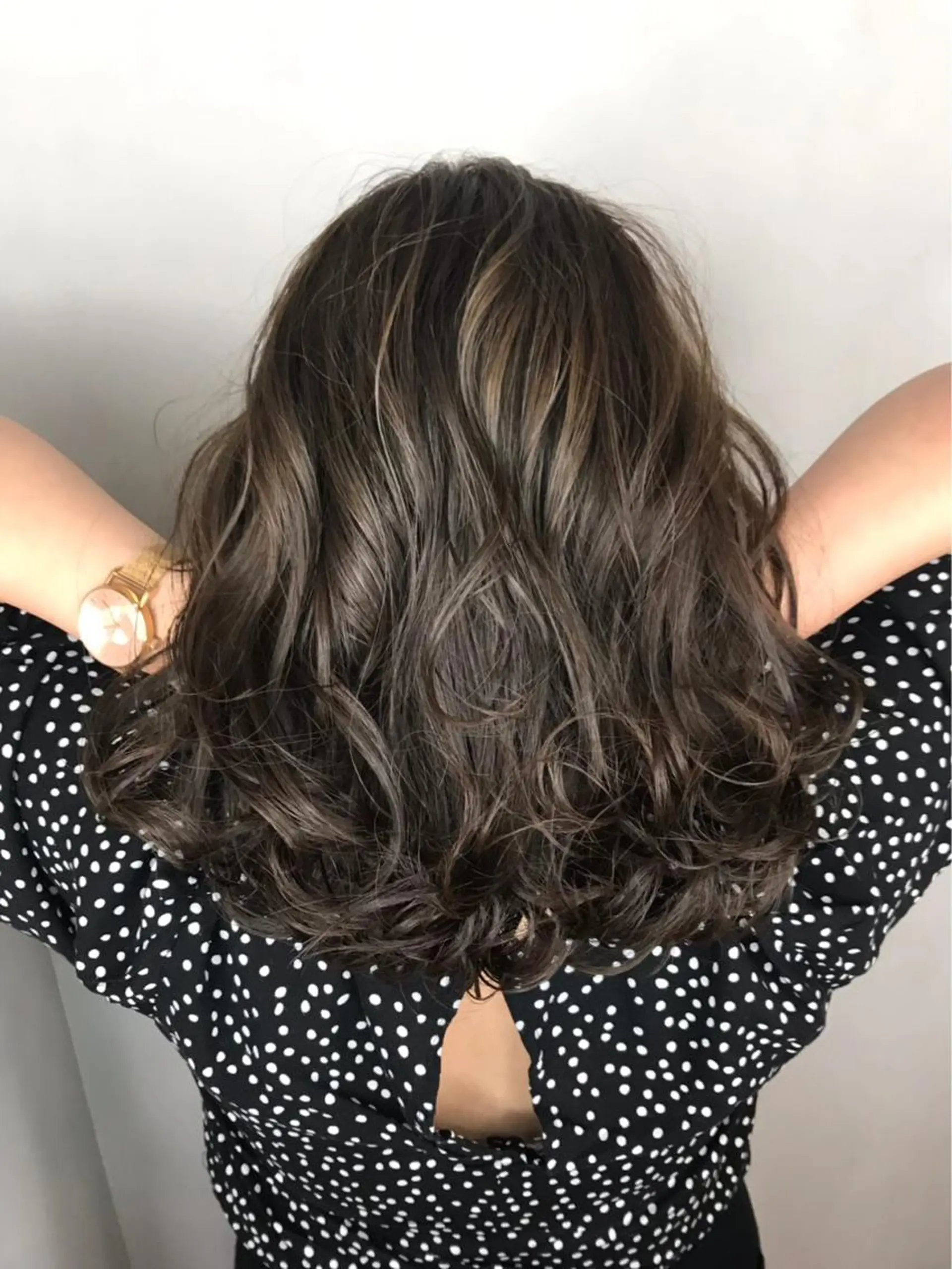 ミディアム カラー BROCANTE立川 karasawa.nのヘアスタイル