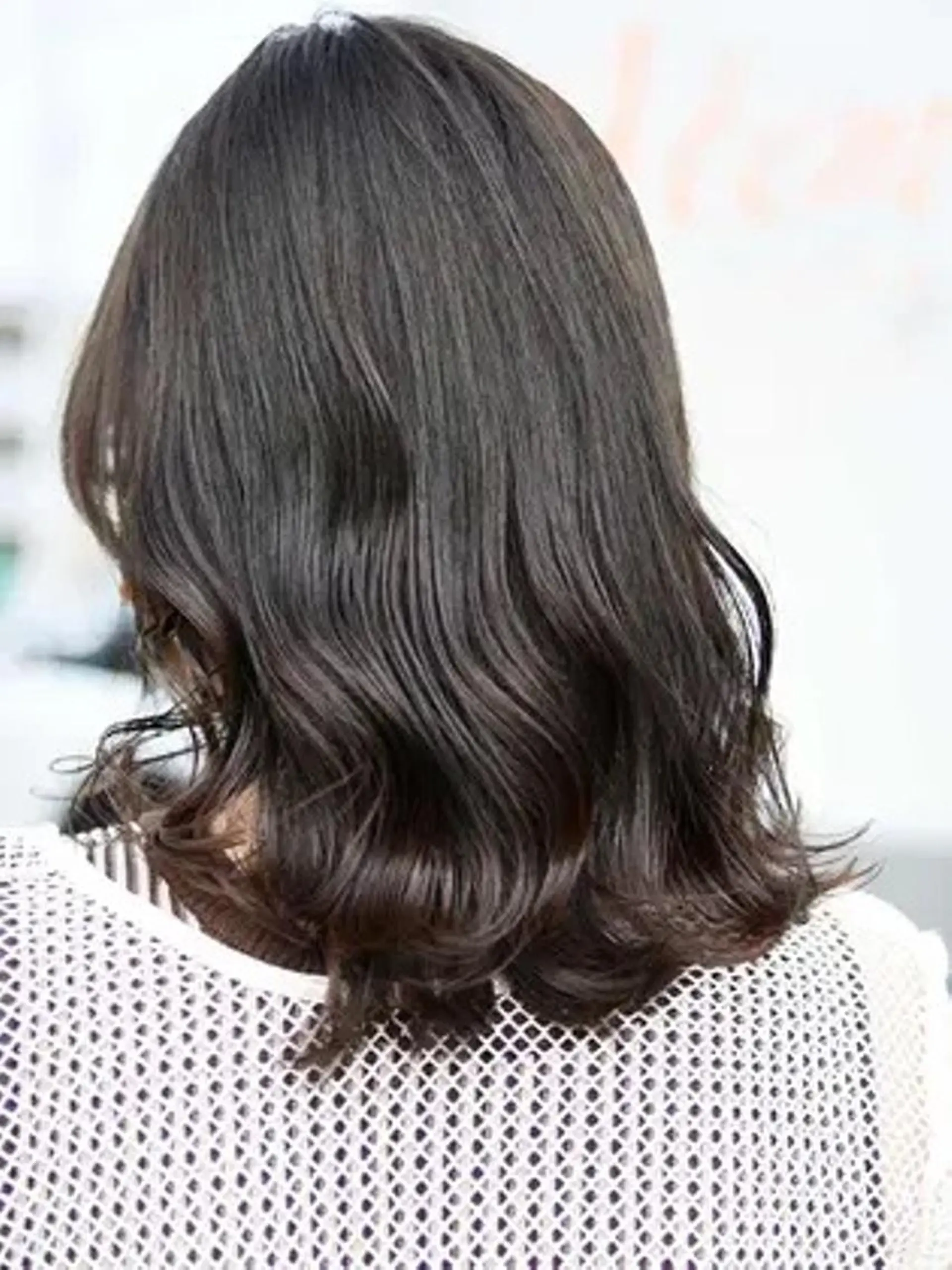 セミロング カラー 【Atem 大町店】 永森　優里花のヘアスタイル