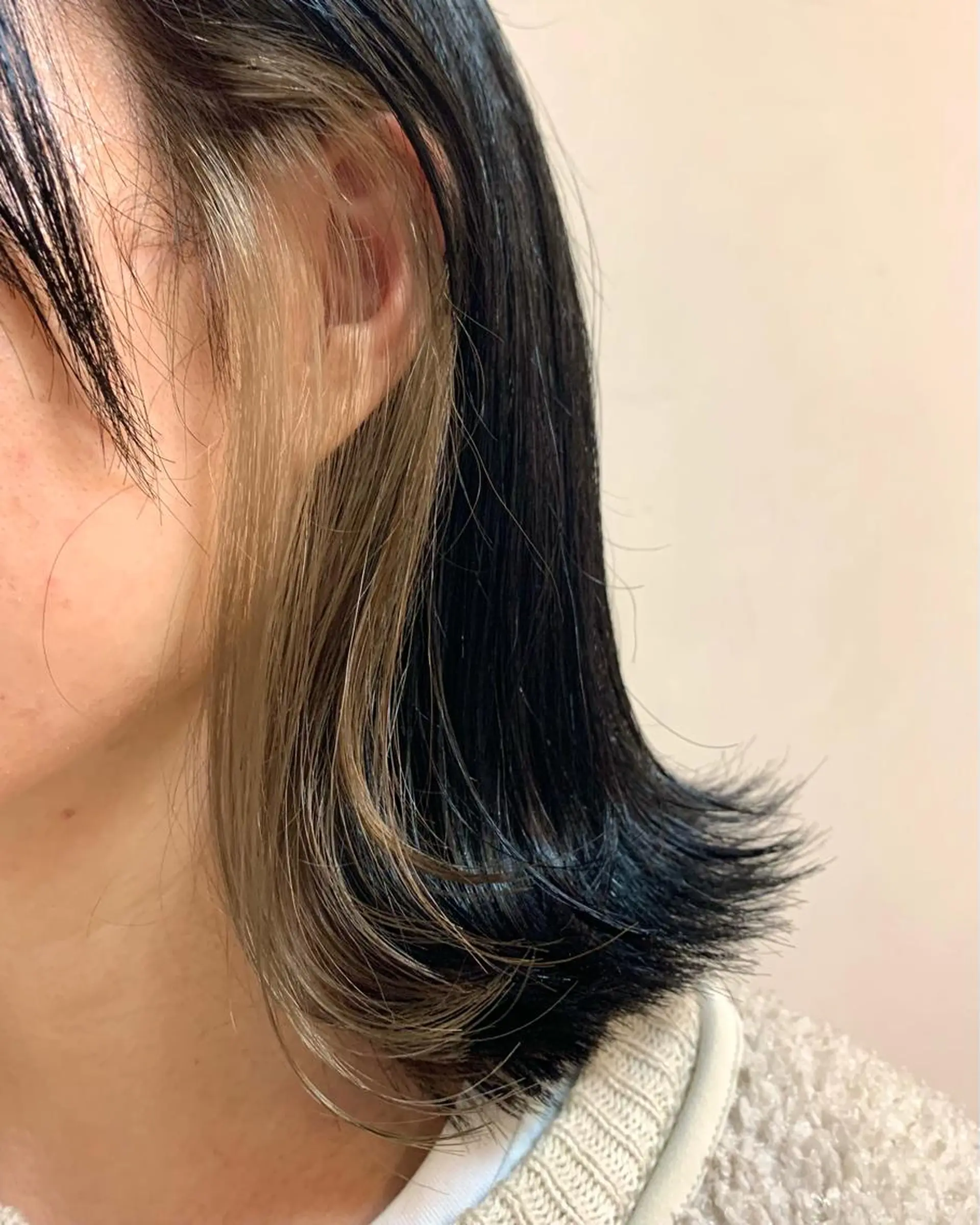 ミディアム カラー ベージュカラー インナーカラー Emma ecole所属・Emma ecole /栄/RIOのヘアスタイル