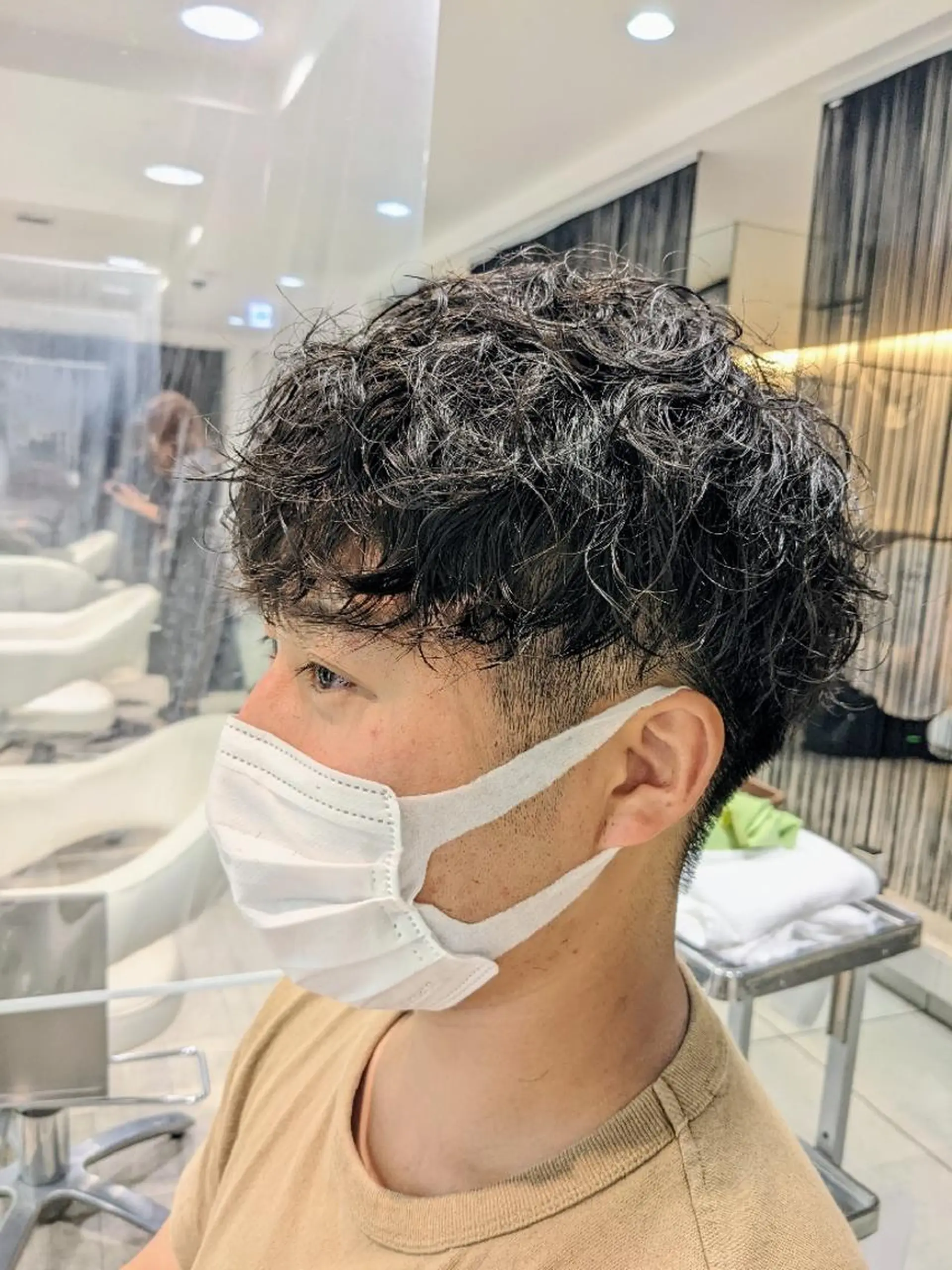 パーマ メンズ 小川 健治✨のヘアスタイル