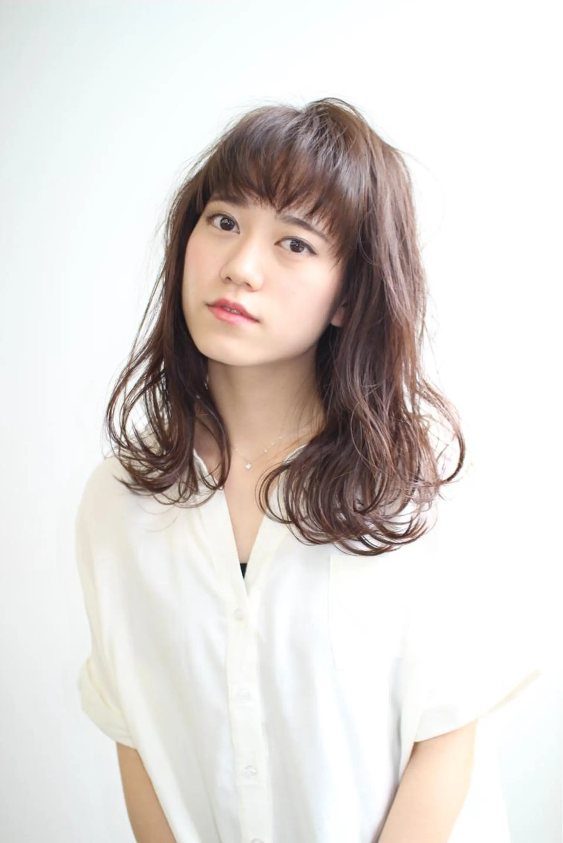 セミロング hair room .red by NYNY所属・土井 浩輔のヘアスタイル