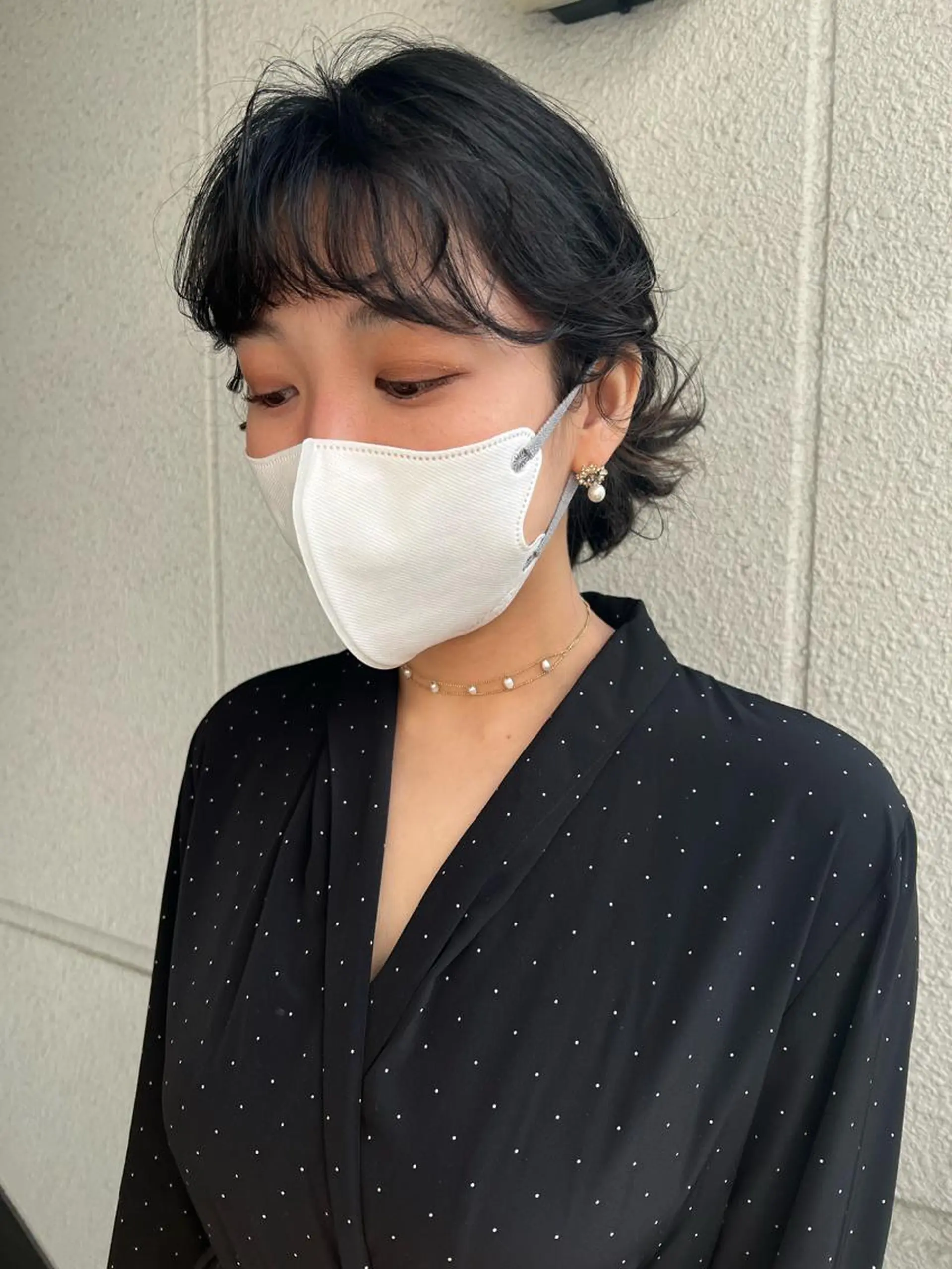 ミディアム ヘアアレンジ ボブ ヘアセット カラーパティシエ facce🌼ikoのヘアスタイル