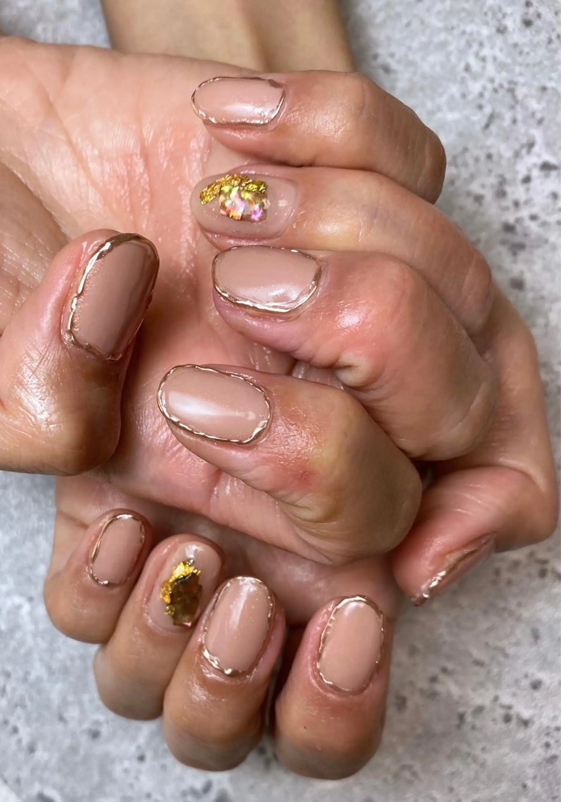 ネイル マットネイル ハンドネイル 🌿Charme🌿 MAIのネイルデザイン