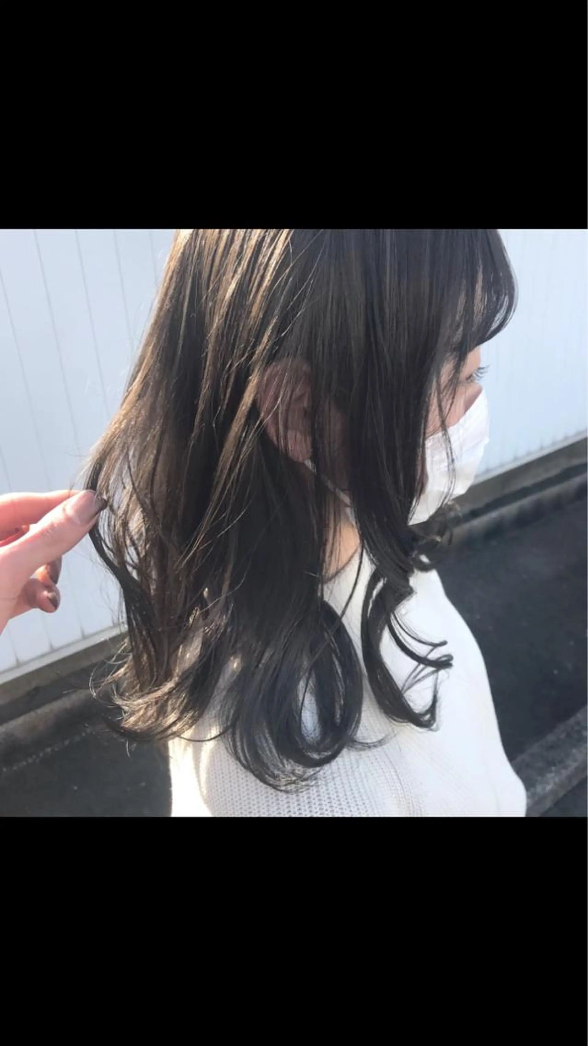 ミディアム カラー カット ヘアカラー トリートメント 渋谷/フェザー/ 毛流れ/竹内凌のヘアスタイル