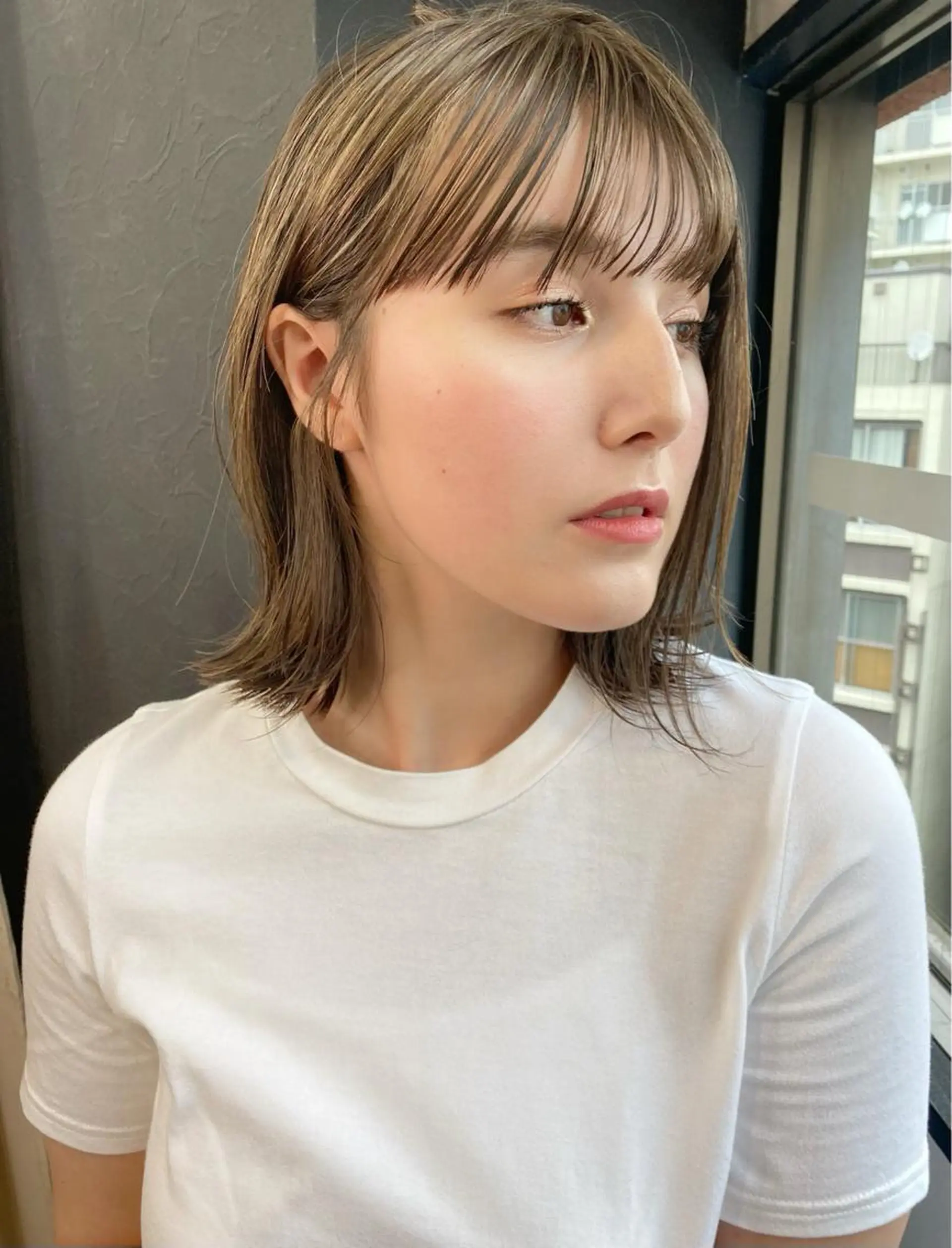 ミディアム レイヤー/メンズ 竹田凪儀のヘアスタイル