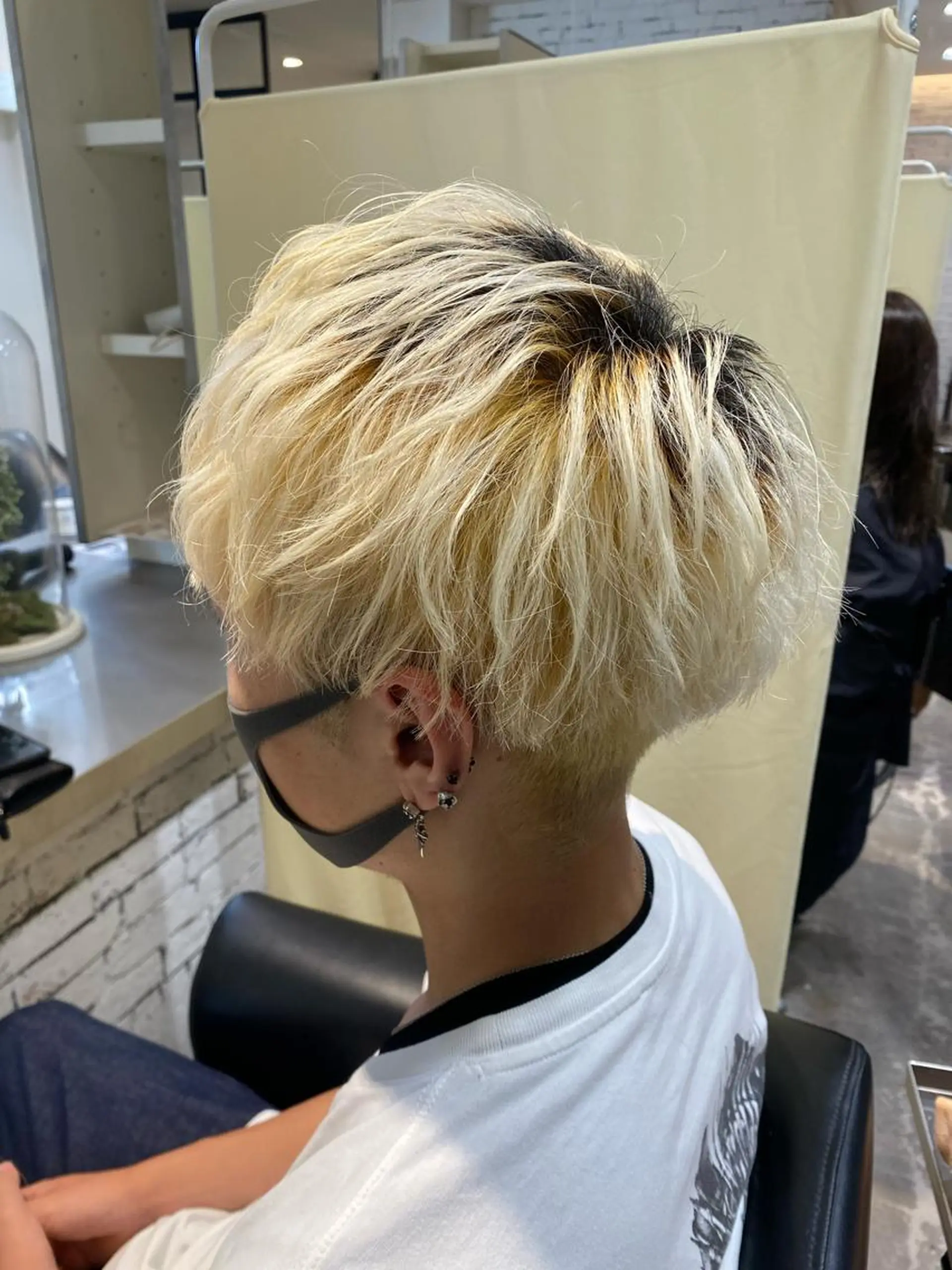 メンズ 前田 輝のヘアスタイル
