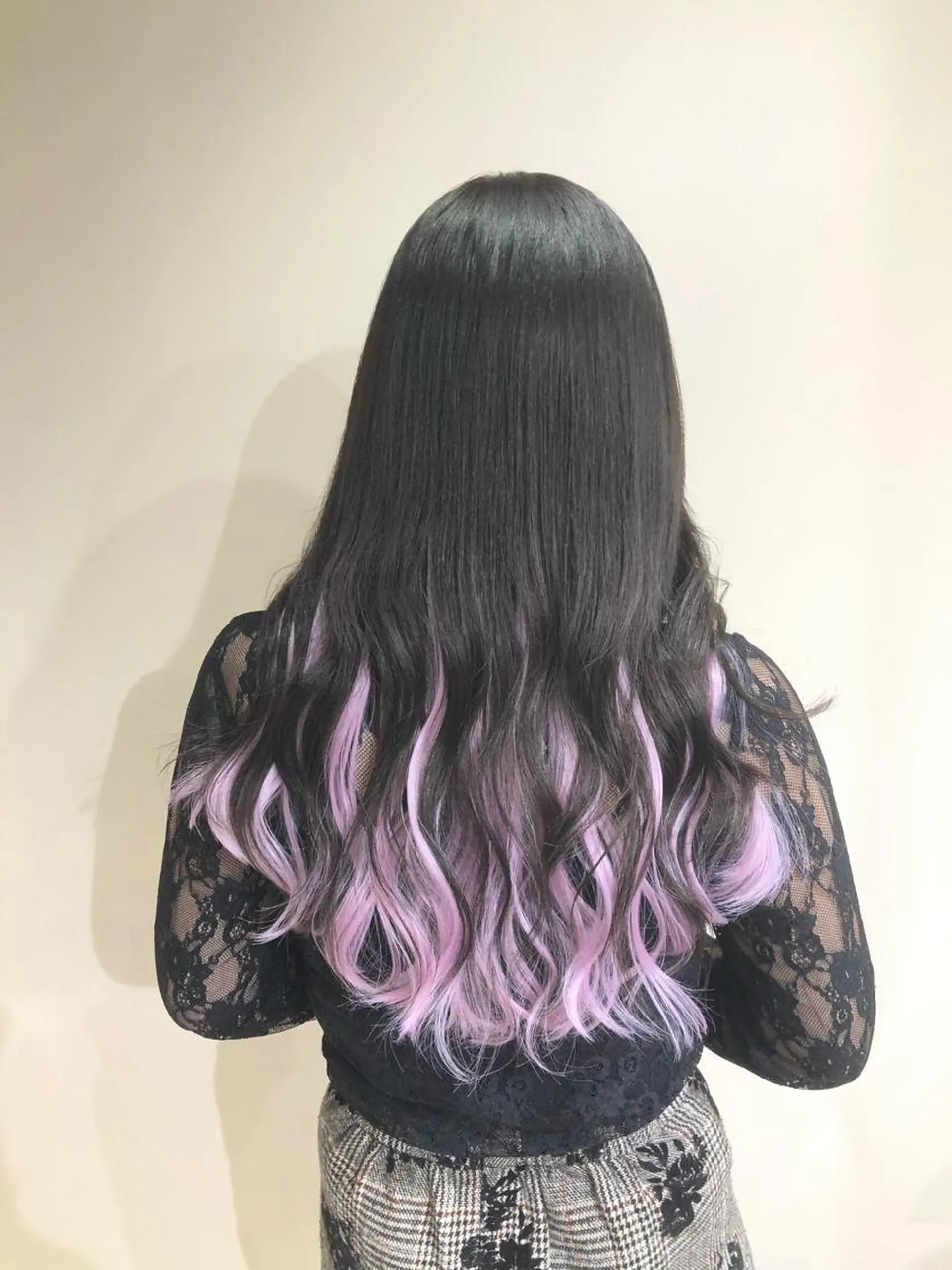 ロング カラー カット エクステ 韓国カラーエクステ 👑代表渡部雅己👑のヘアスタイル