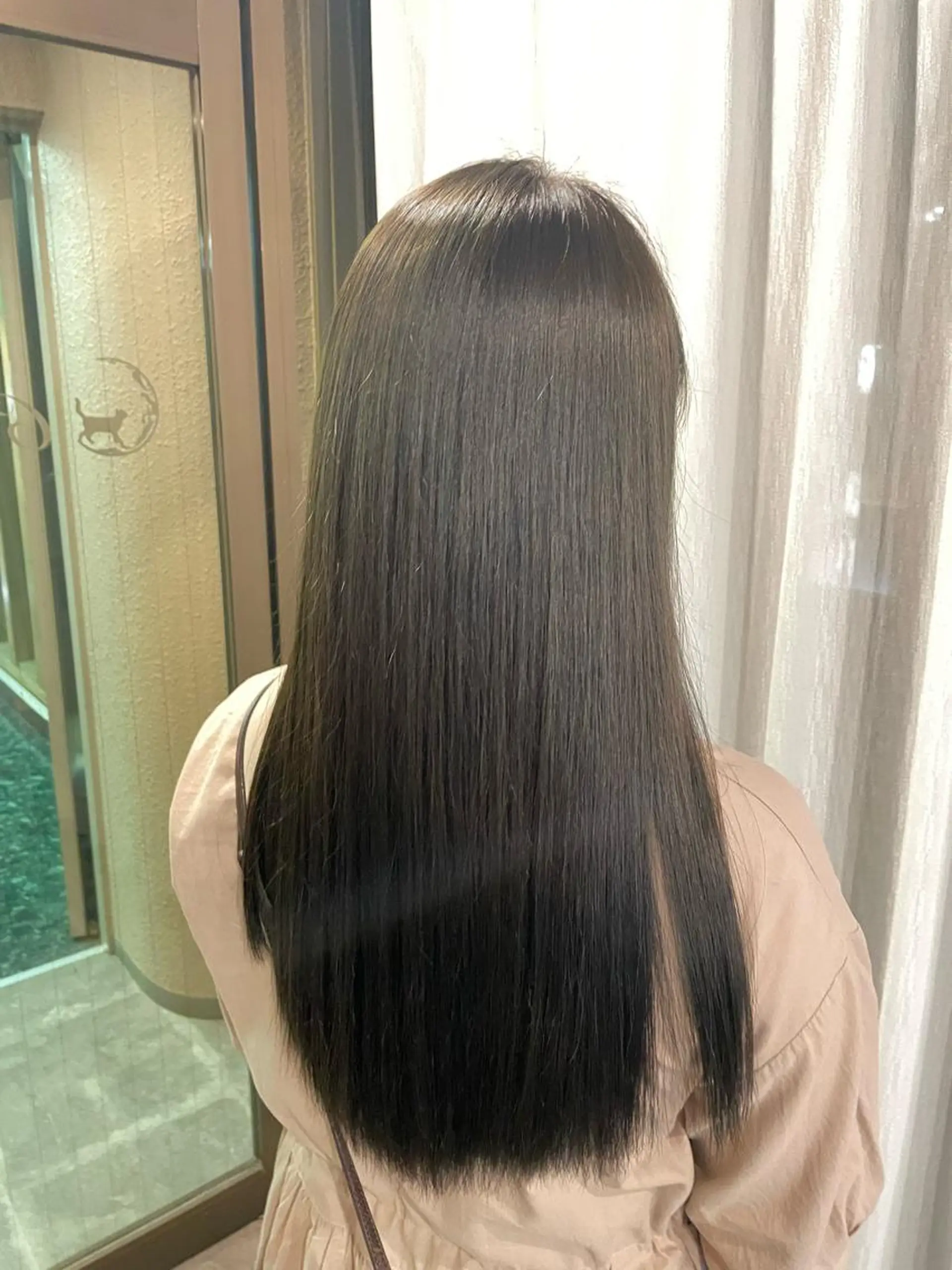 ロング 縮毛矯正 トリートメント ALLEN hair 京橋店のヘアスタイル