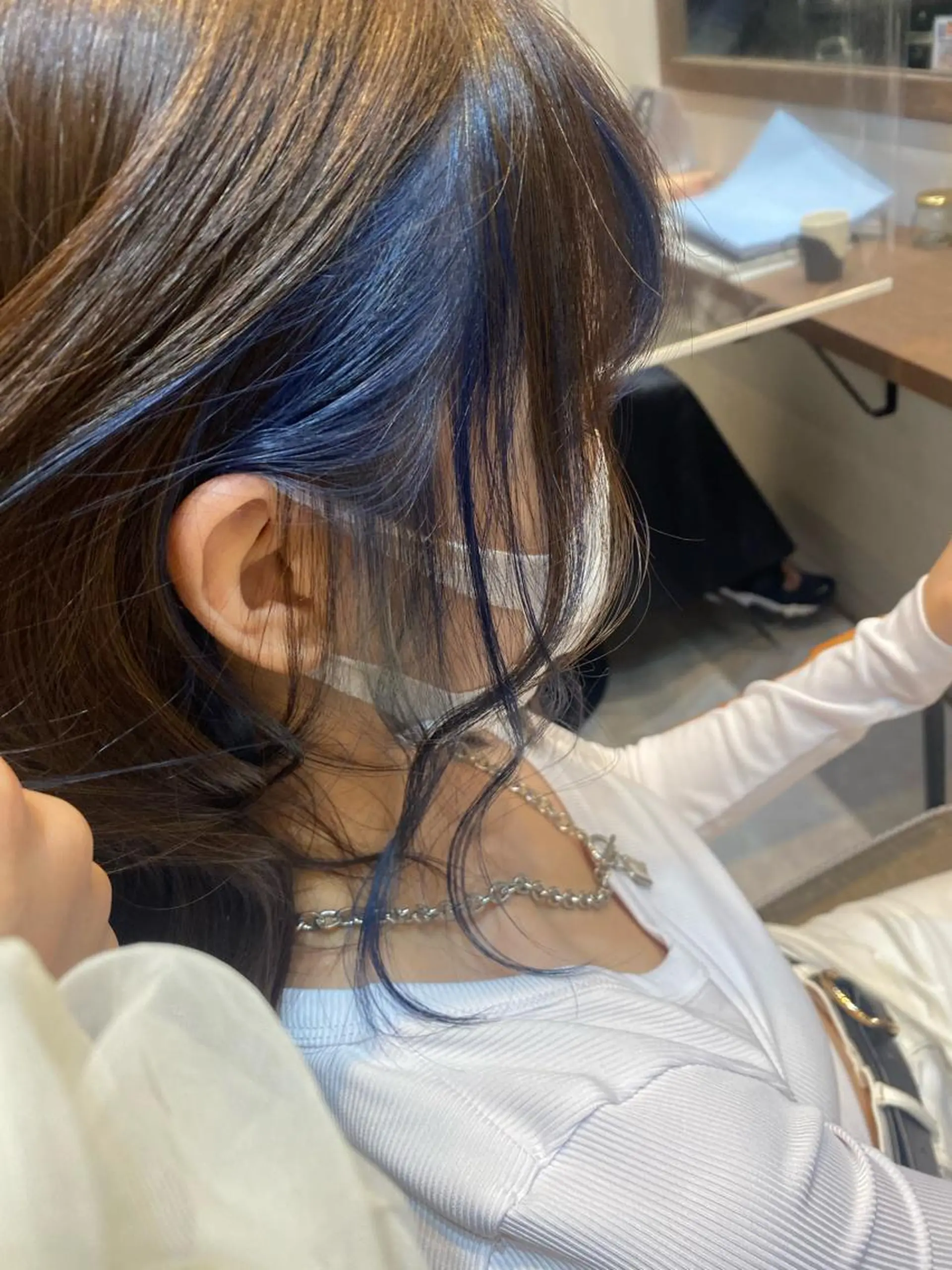 ロング カラー 花見 亜沙美のヘアスタイル