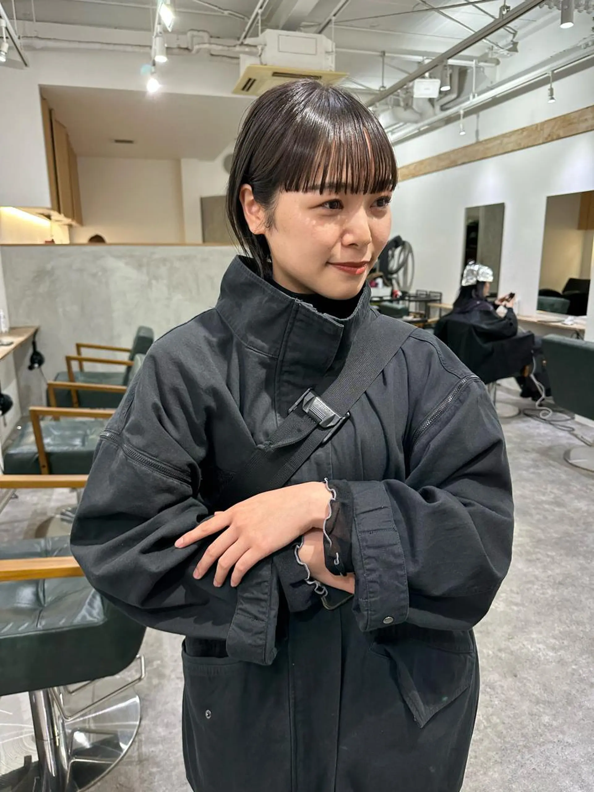 ショート カラー マツエク・マツパ アイブロウ カット ヘアカラー トリートメント パーマ/透明感カラー /ボブ/吉田一生のヘアスタイル