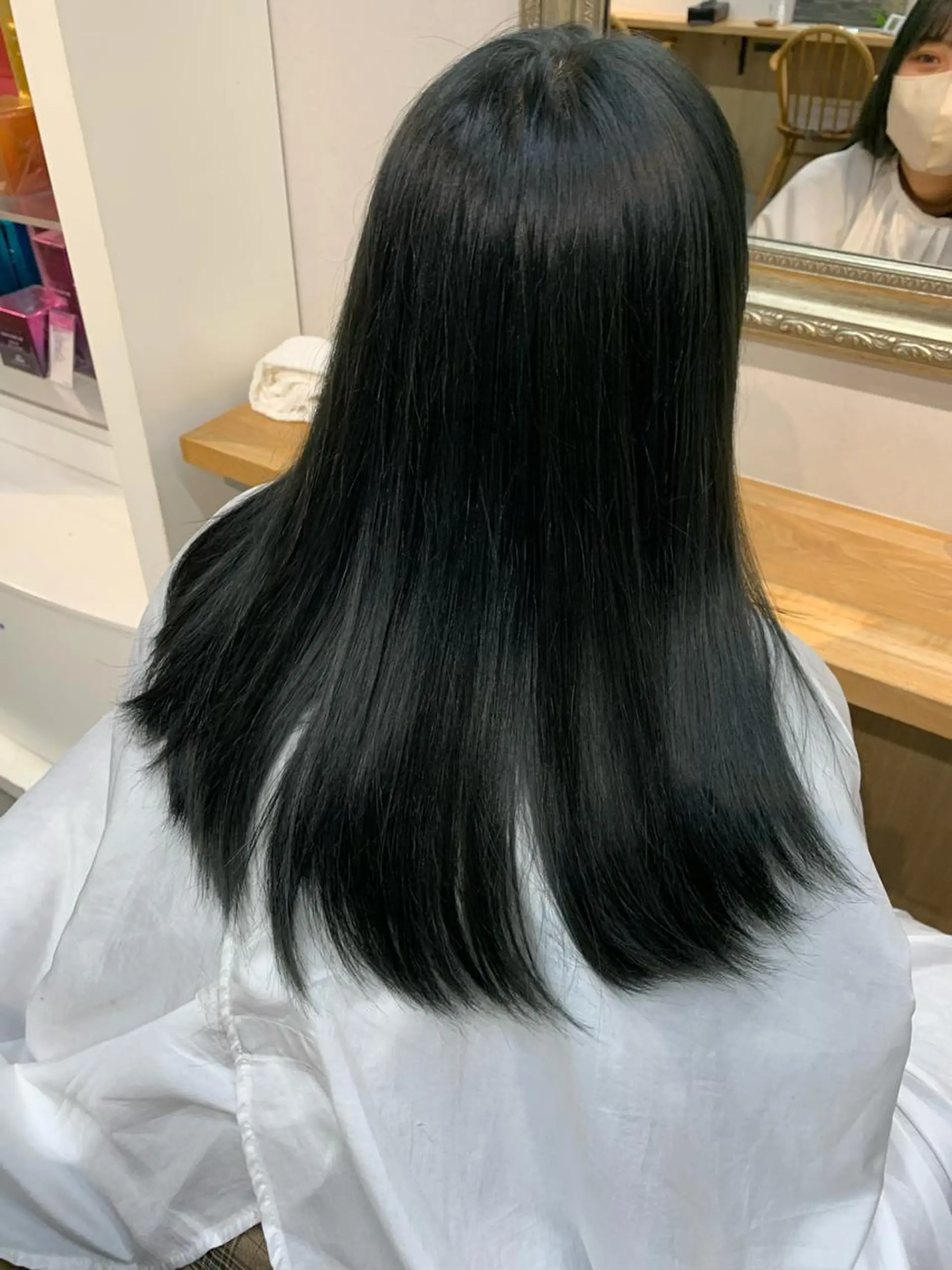 セミロング カラー ヘアアレンジ ⭐️似合わせカットN o.1✨️けいとのヘアスタイル