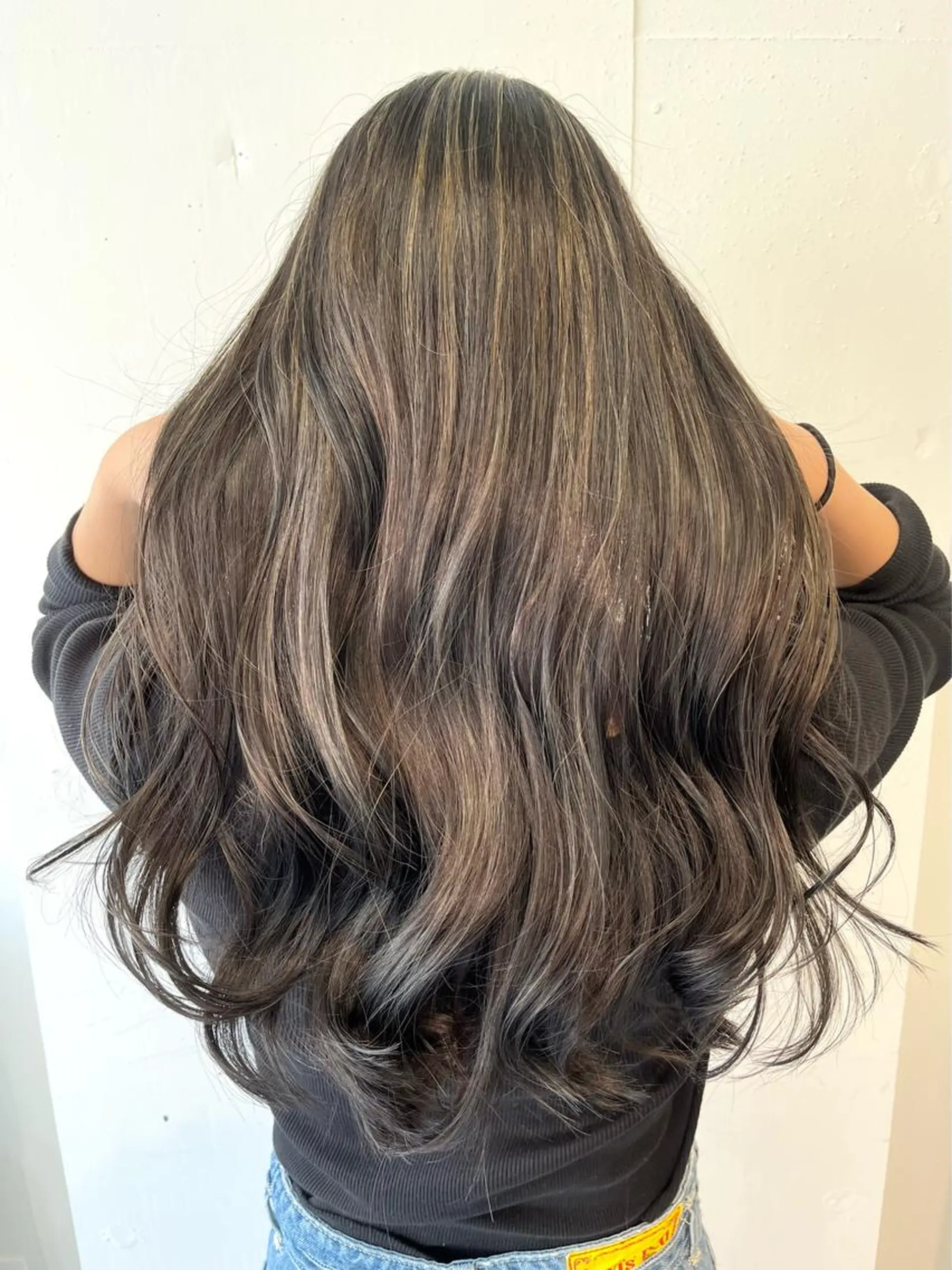 セミロング カラー ベージュカラー ハイライトカラー ハイライト ハイライト/ショート /ボブ/RYOHEIのヘアスタイル