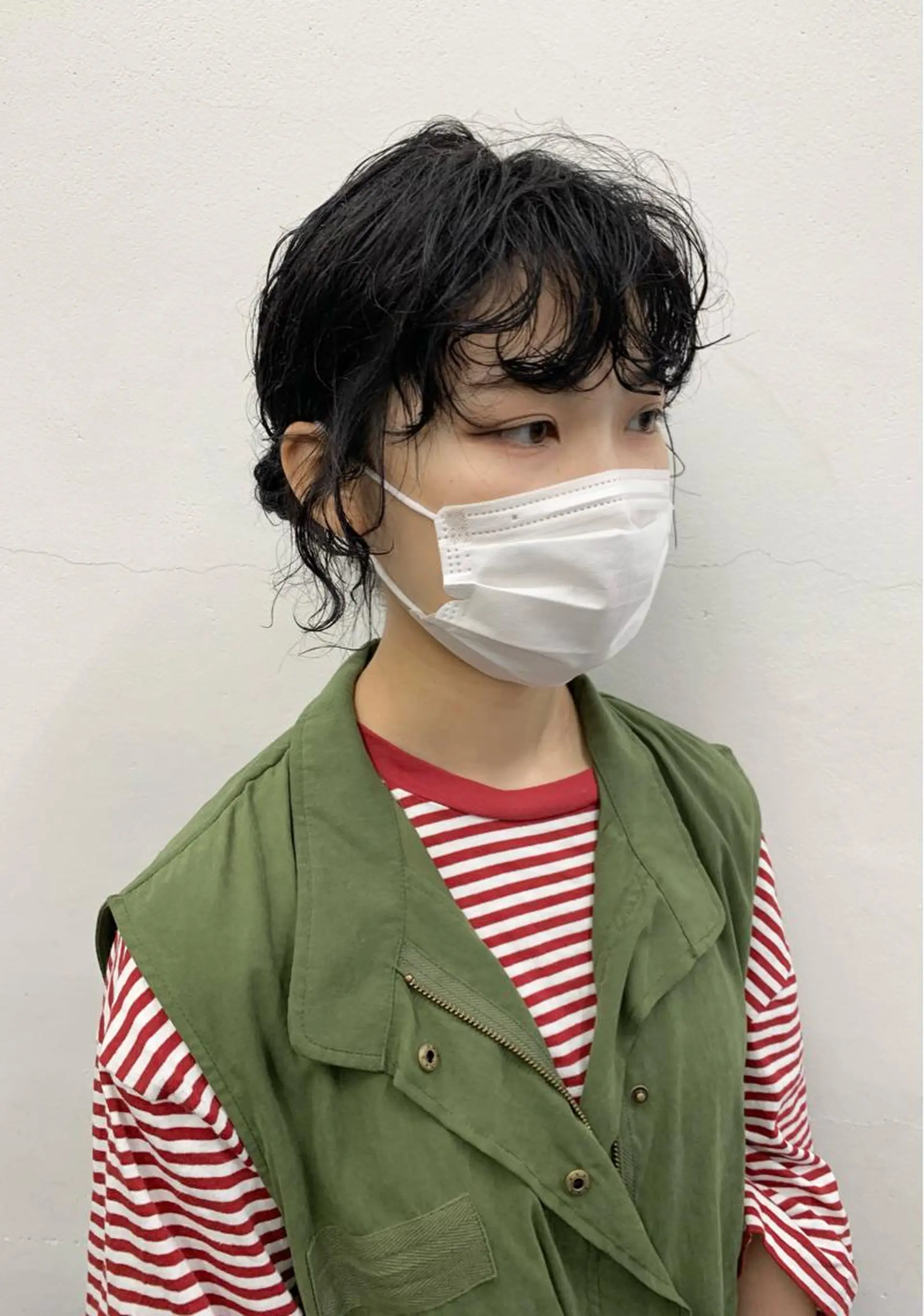 ミディアム カラー パーマ カット ヘアカラー パーマ トリートメント レイヤーカット/艶髪 ✨💭KIRARIのヘアスタイル