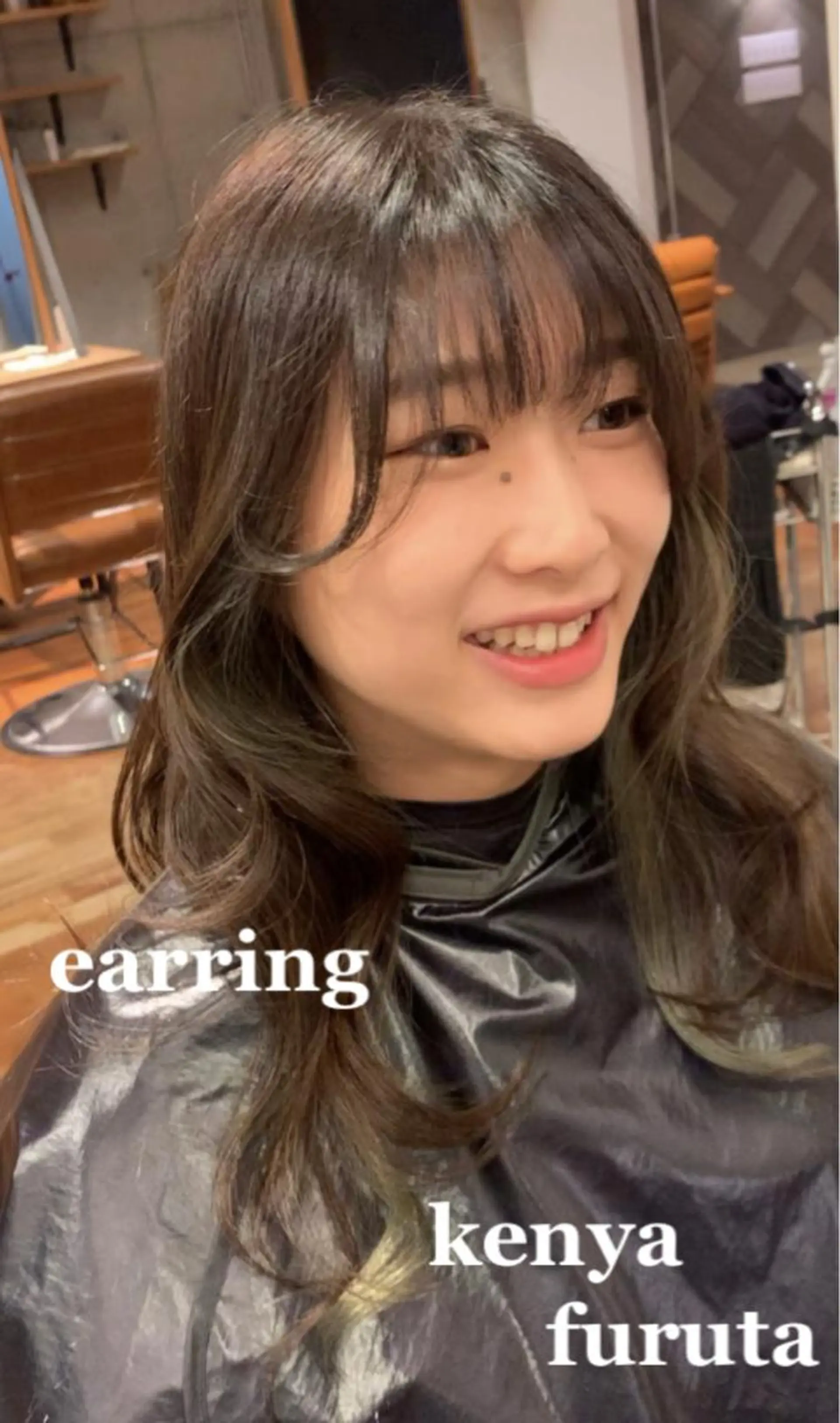 ロング 古田 賢哉のヘアスタイル