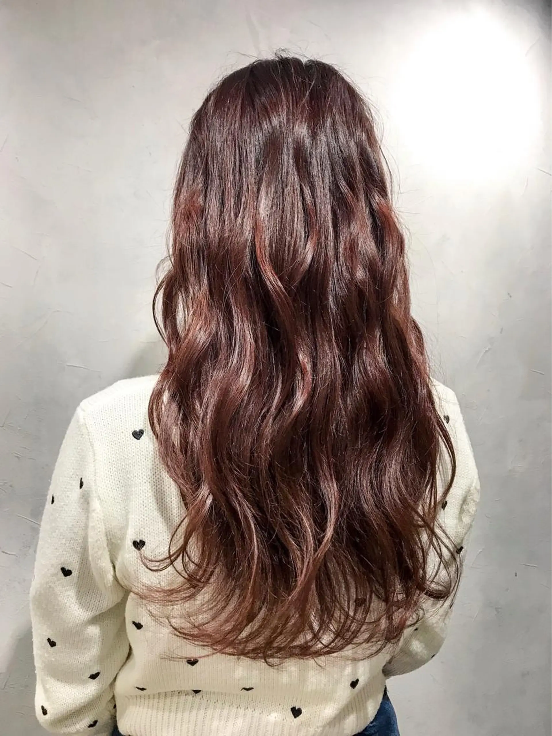 ロング カラー 江畑 匠 新宿三丁目 徒歩30秒⭐️のヘアスタイル