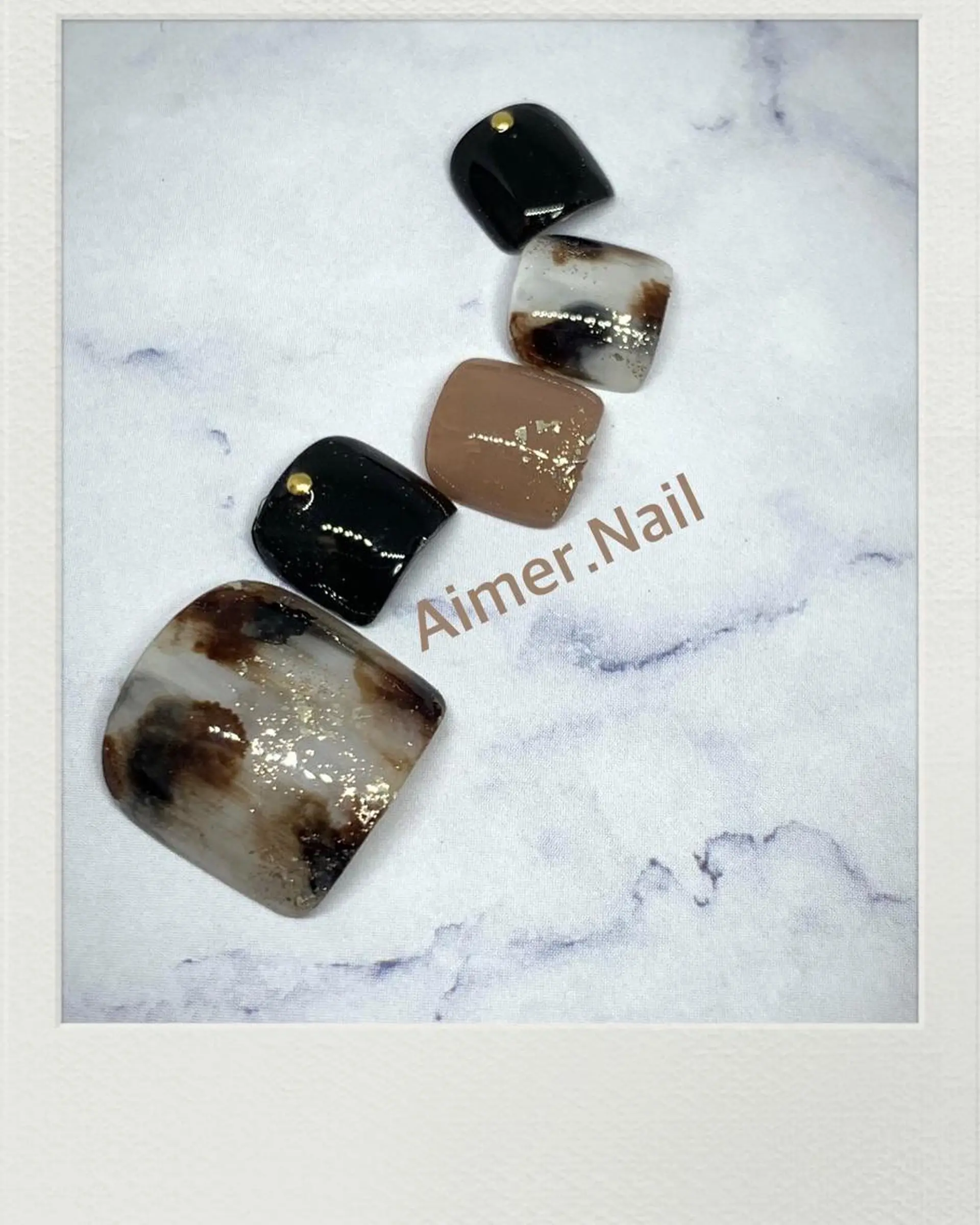 ネイル フットネイル フットネイル Aimer. Nailのネイルデザイン