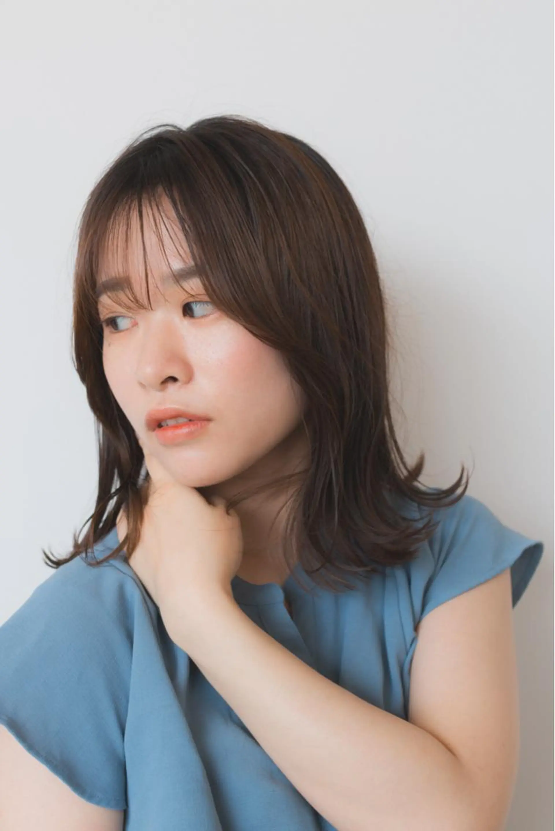 ミディアム カラー 吉田 浩太郎のヘアスタイル