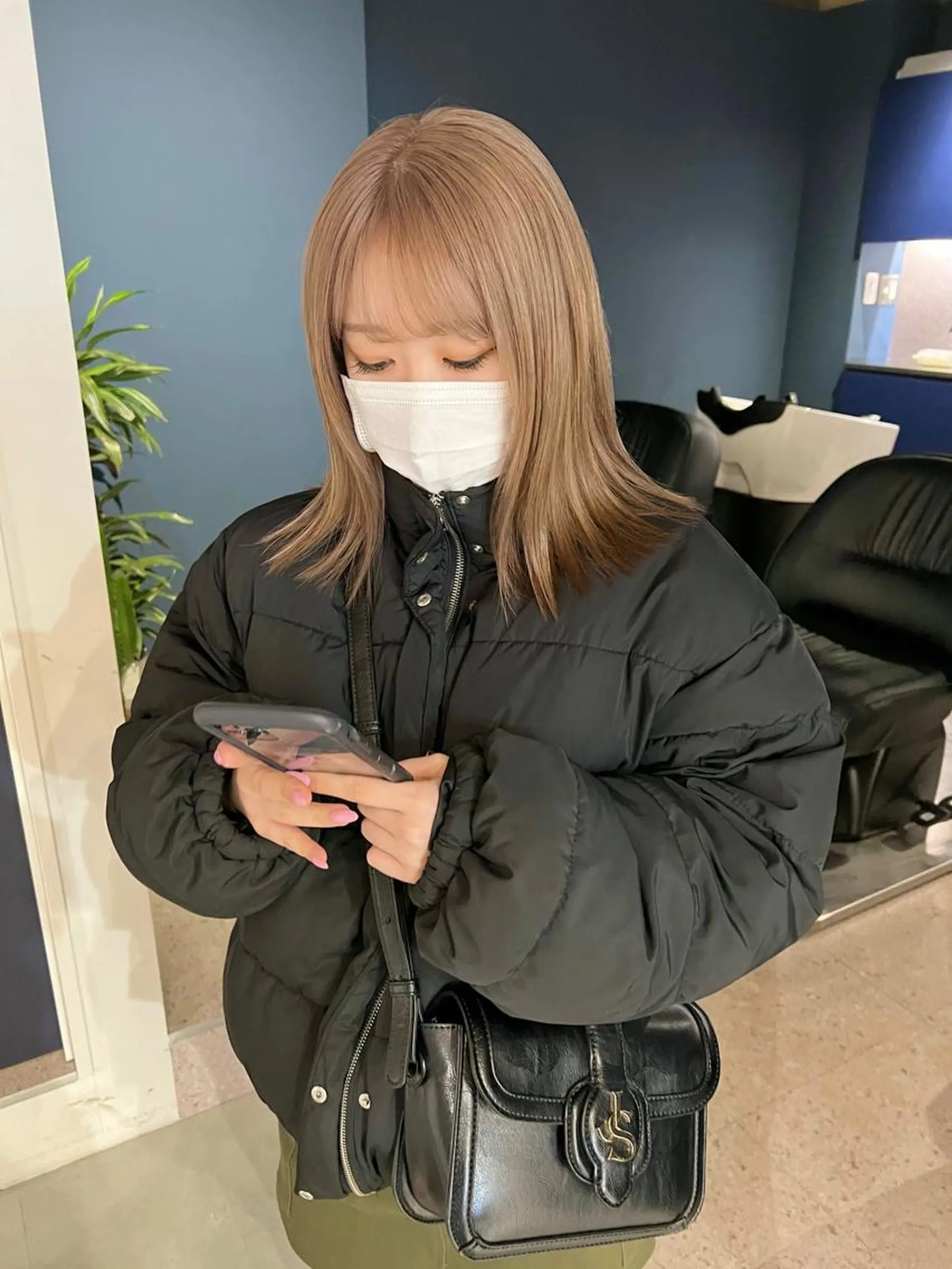 ミディアム カラー 🌈ハイトーン/ボブ 🌈のヘアスタイル