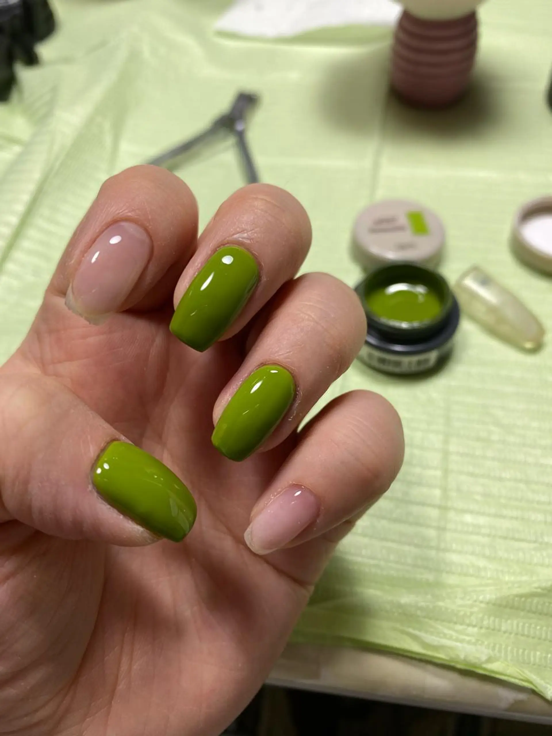 ネイル ピスタチオネイル ☺︎ NOZOMI☺︎のネイルデザイン