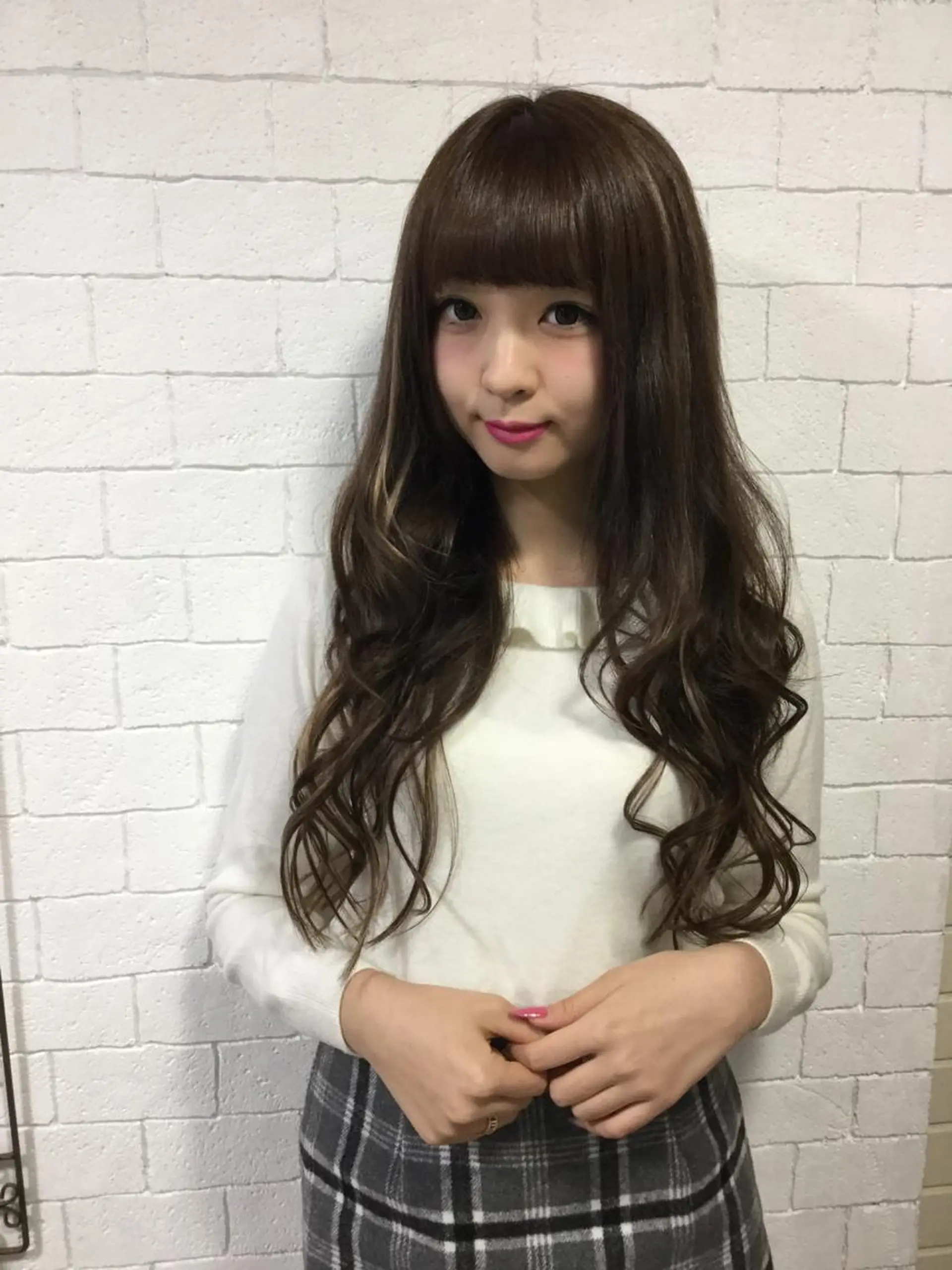 ロング ヘアアレンジ エクステ GLOSS 心斎橋 山上のヘアスタイル