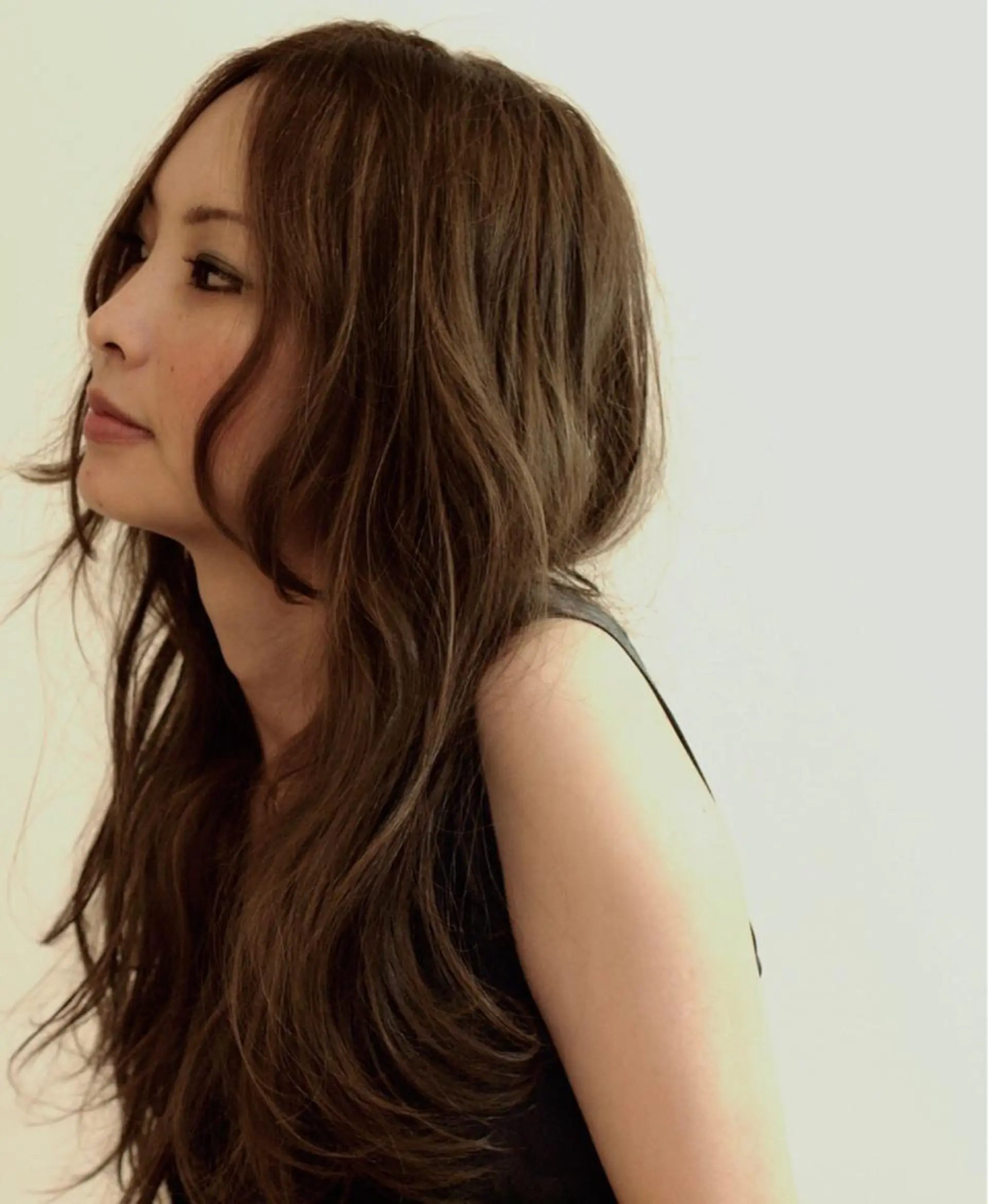 セミロング ロング ツジガキ ユウスケのヘアスタイル