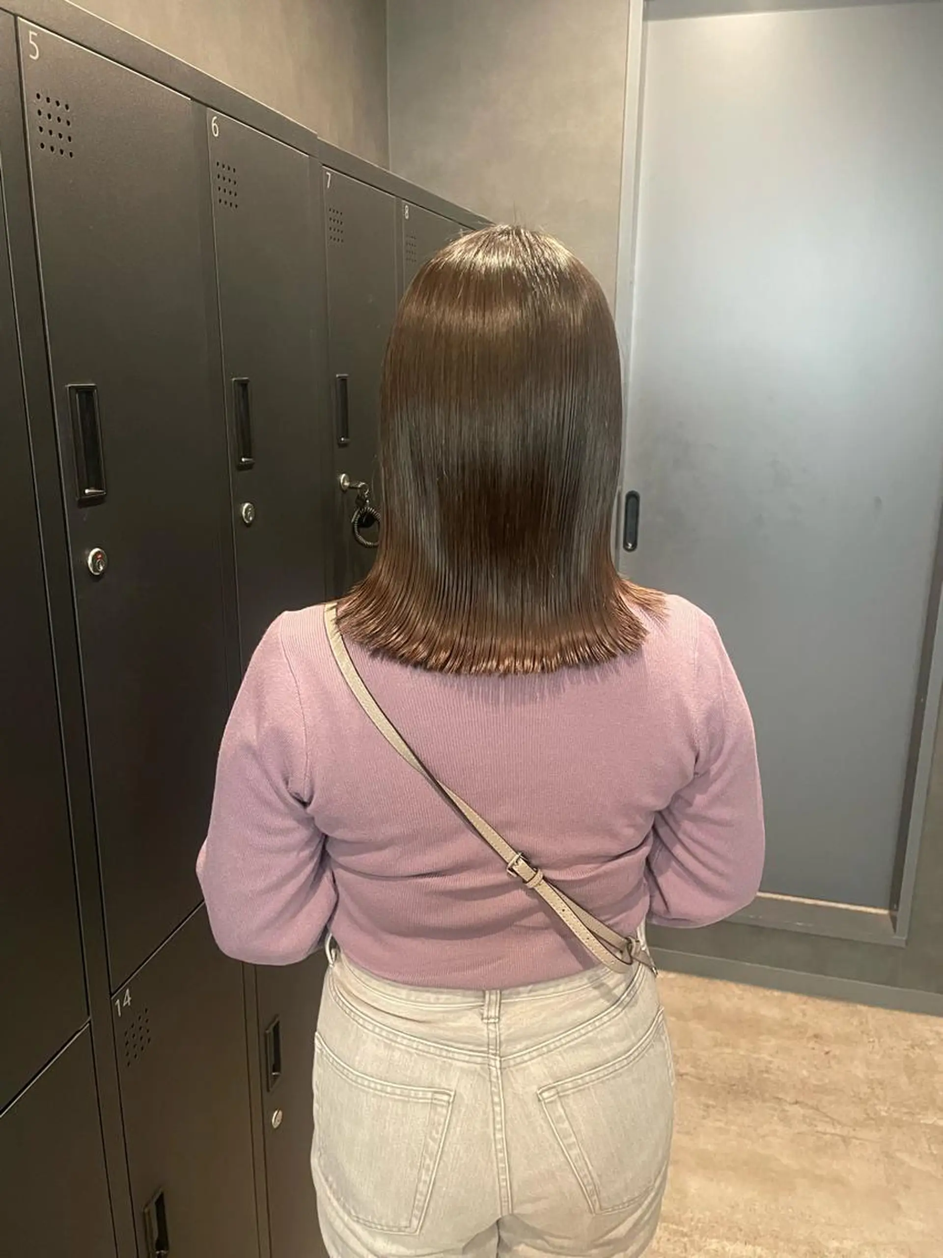 ミディアム 縮毛矯正 髪質改善/縮毛矯正/ 艶髪/池袋/あつしのヘアスタイル