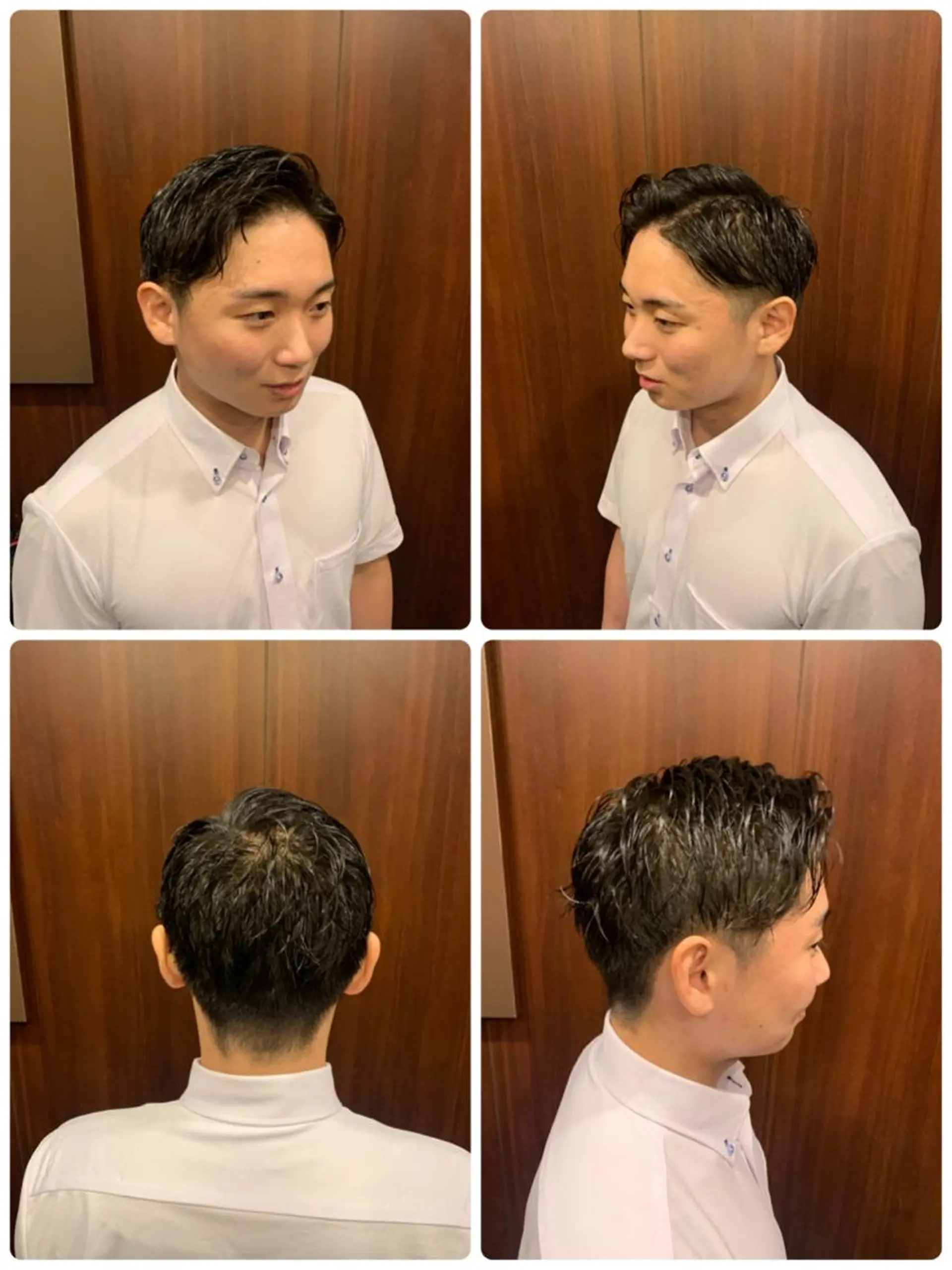 ショート メンズ ビジネス 高橋 大輔のヘアスタイル