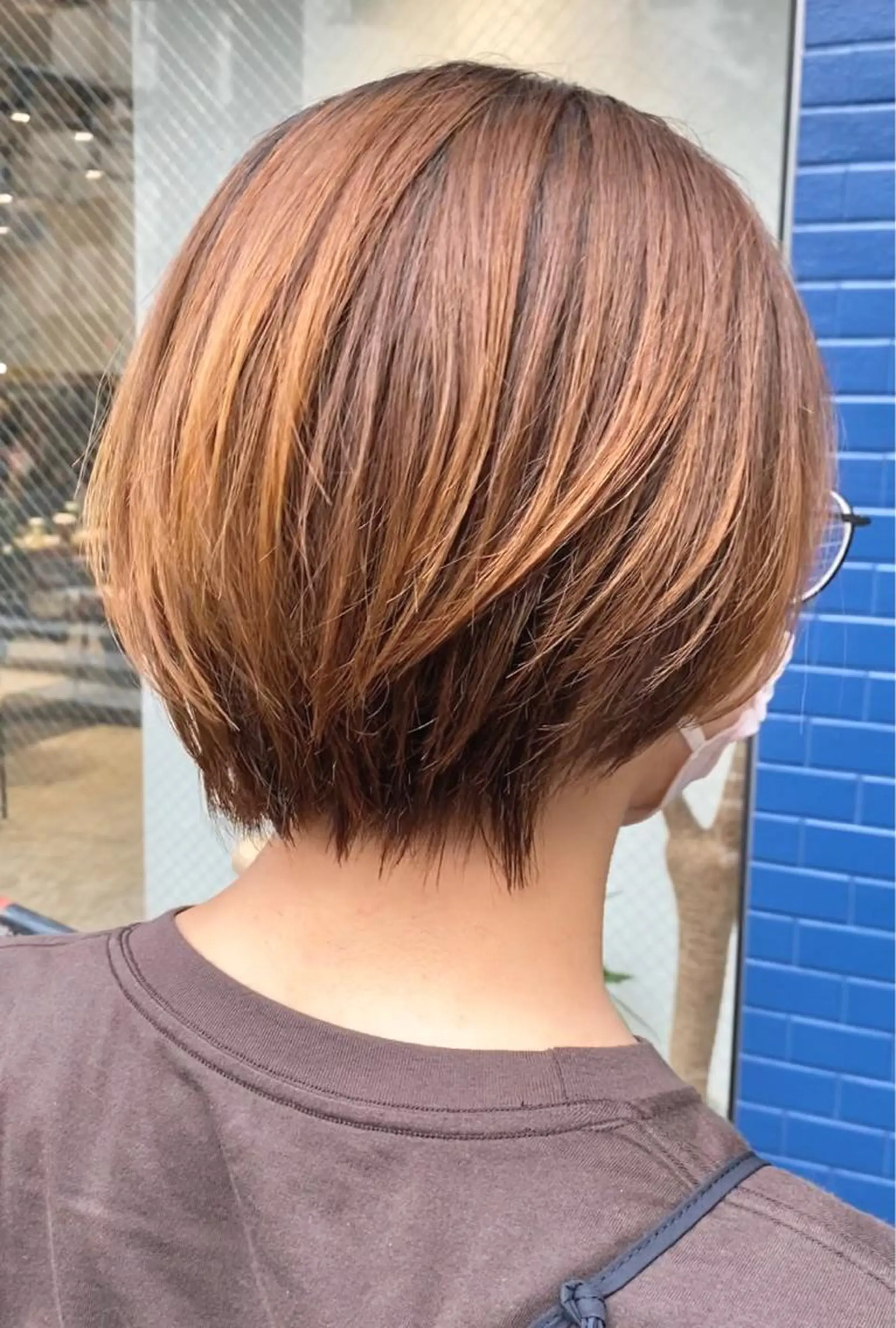 ショート ボブ ショートヘア カット トリートメント ✨圧倒的満足度◎ 小顔美人ショート✨佃のヘアスタイル