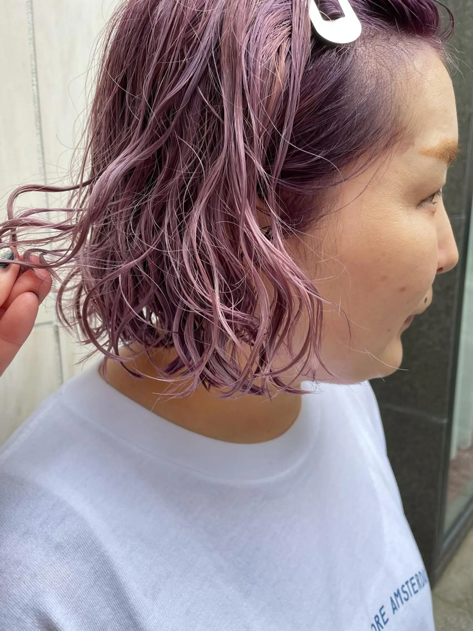 ミディアム カラー パーマ ヘアアレンジ メンズ キッズ ネイル マツエク・マツパ カット ヘアカラー トリートメント tatsumi/ボブ ウルフ/レイヤーのヘアスタイル