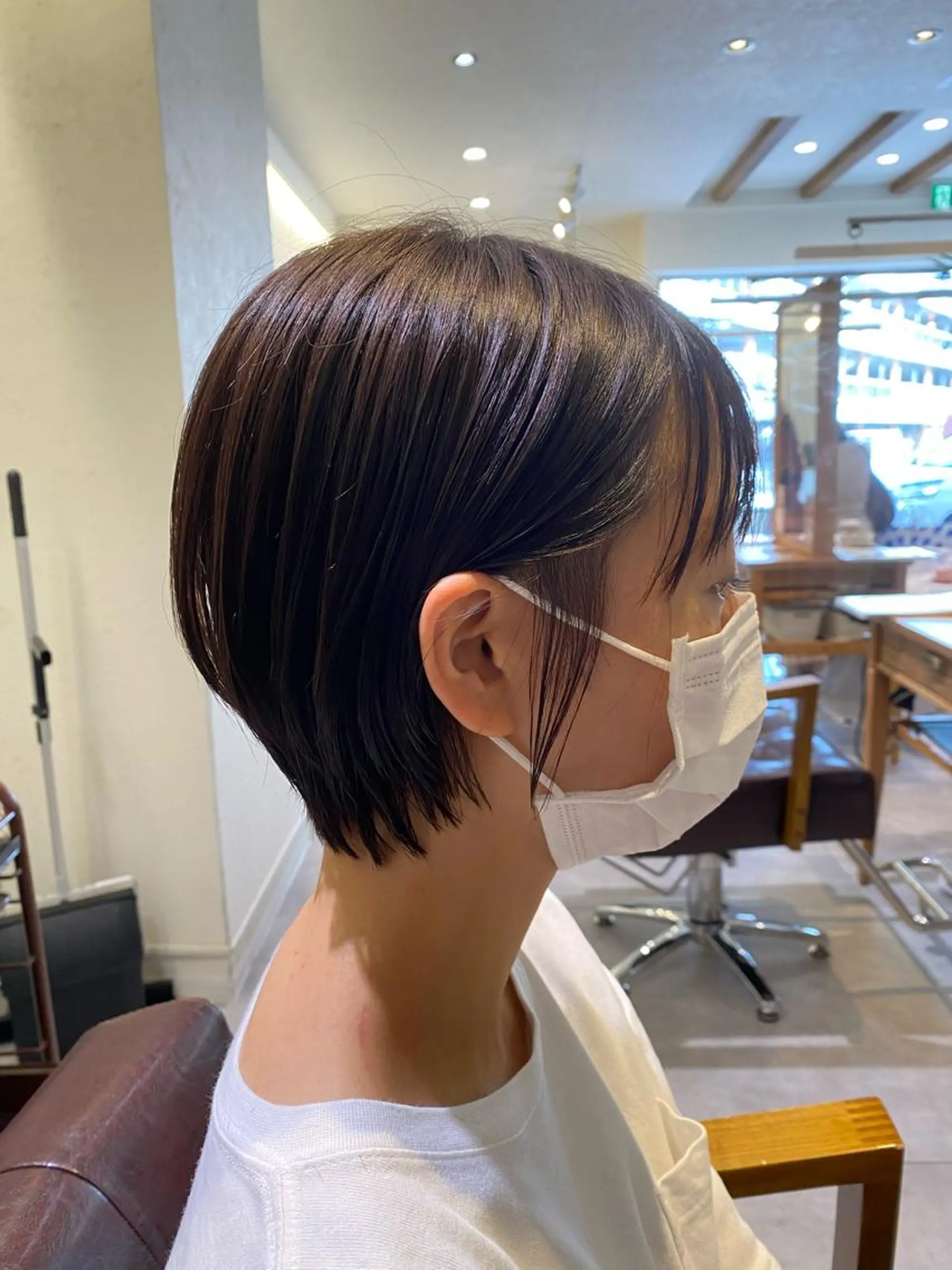 ショート カラー カット ヘアカラー トリートメント BLENDby happiness所属・KAORU/絹髪 /髪質改善/奈良のヘアスタイル