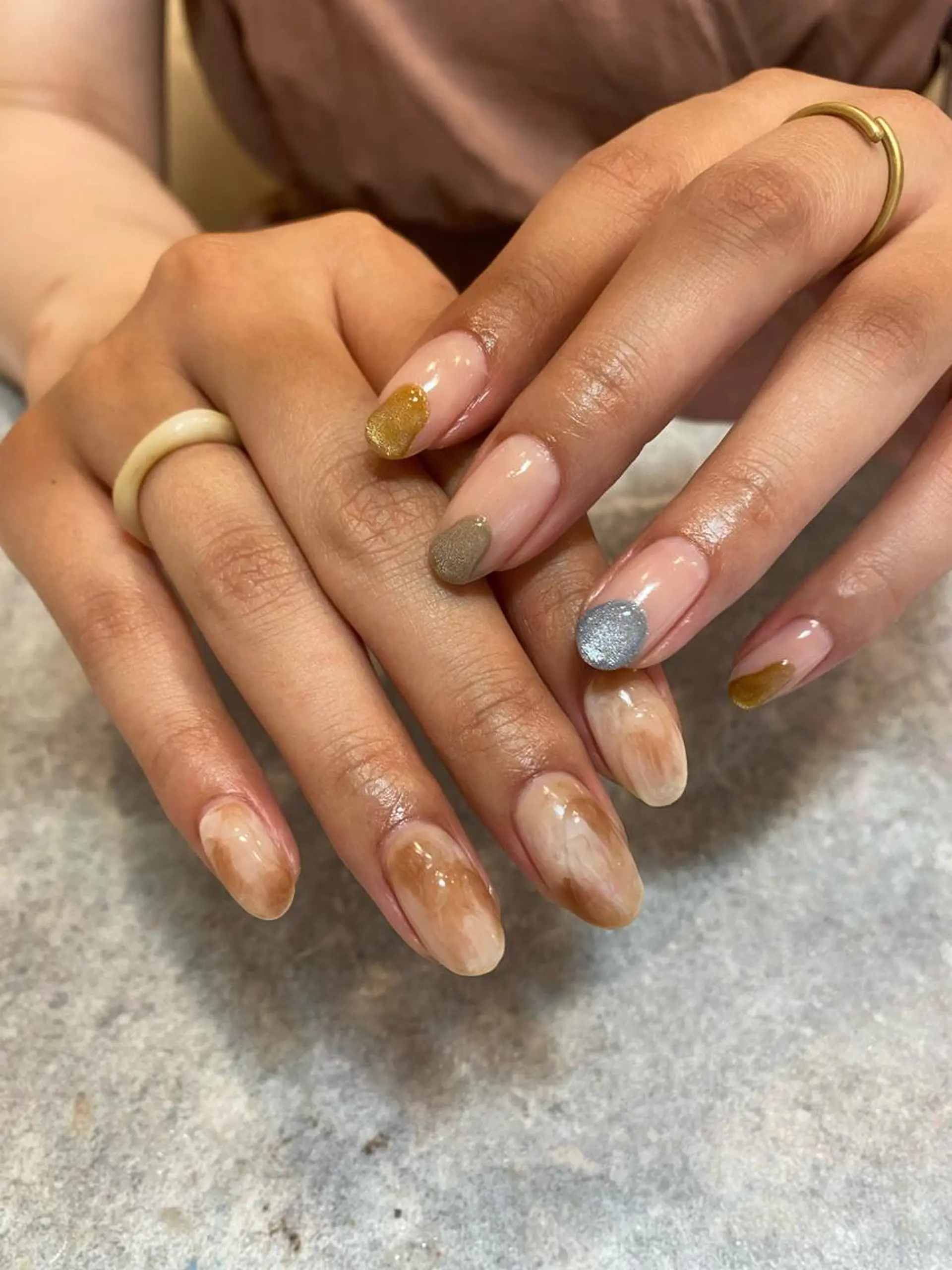 ネイル ハンドネイル 【LINON】 airiのネイルデザイン