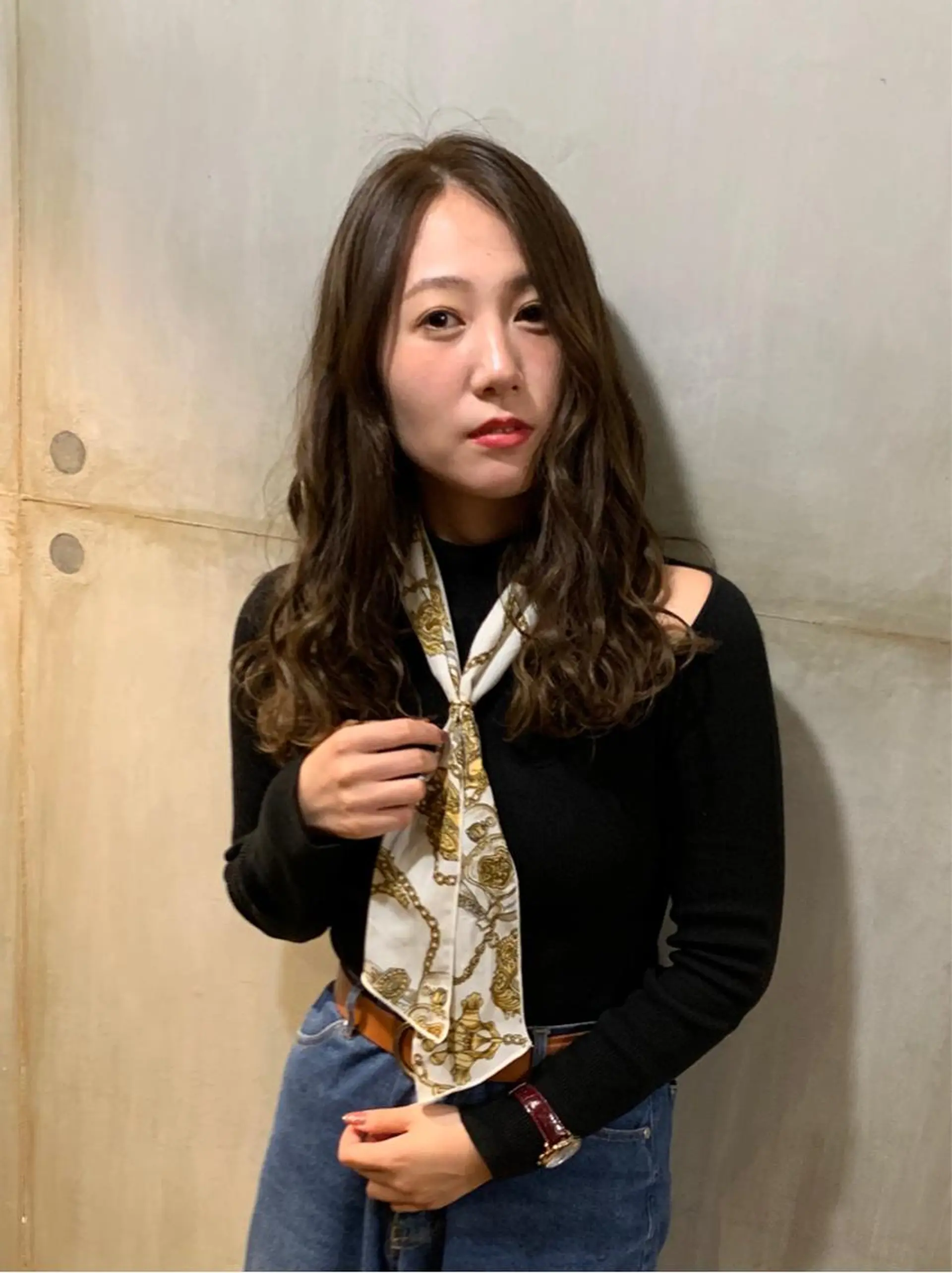 ロング カラー モテ髪🎀aoi/ ヘアメ/カラー/池袋のヘアスタイル