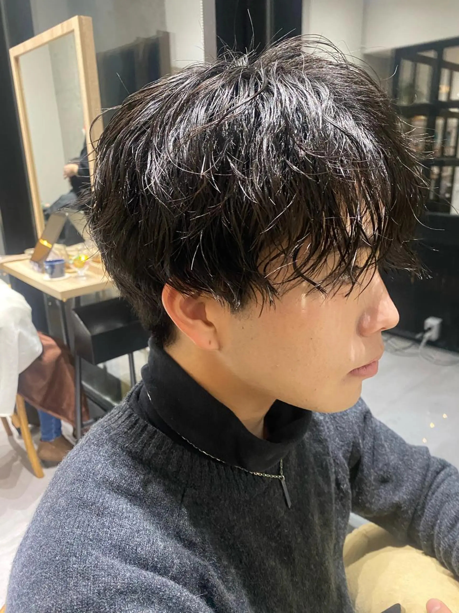 パーマ メンズ カット パーマ トリートメント 似合う髪型が 分からない方へのヘアスタイル