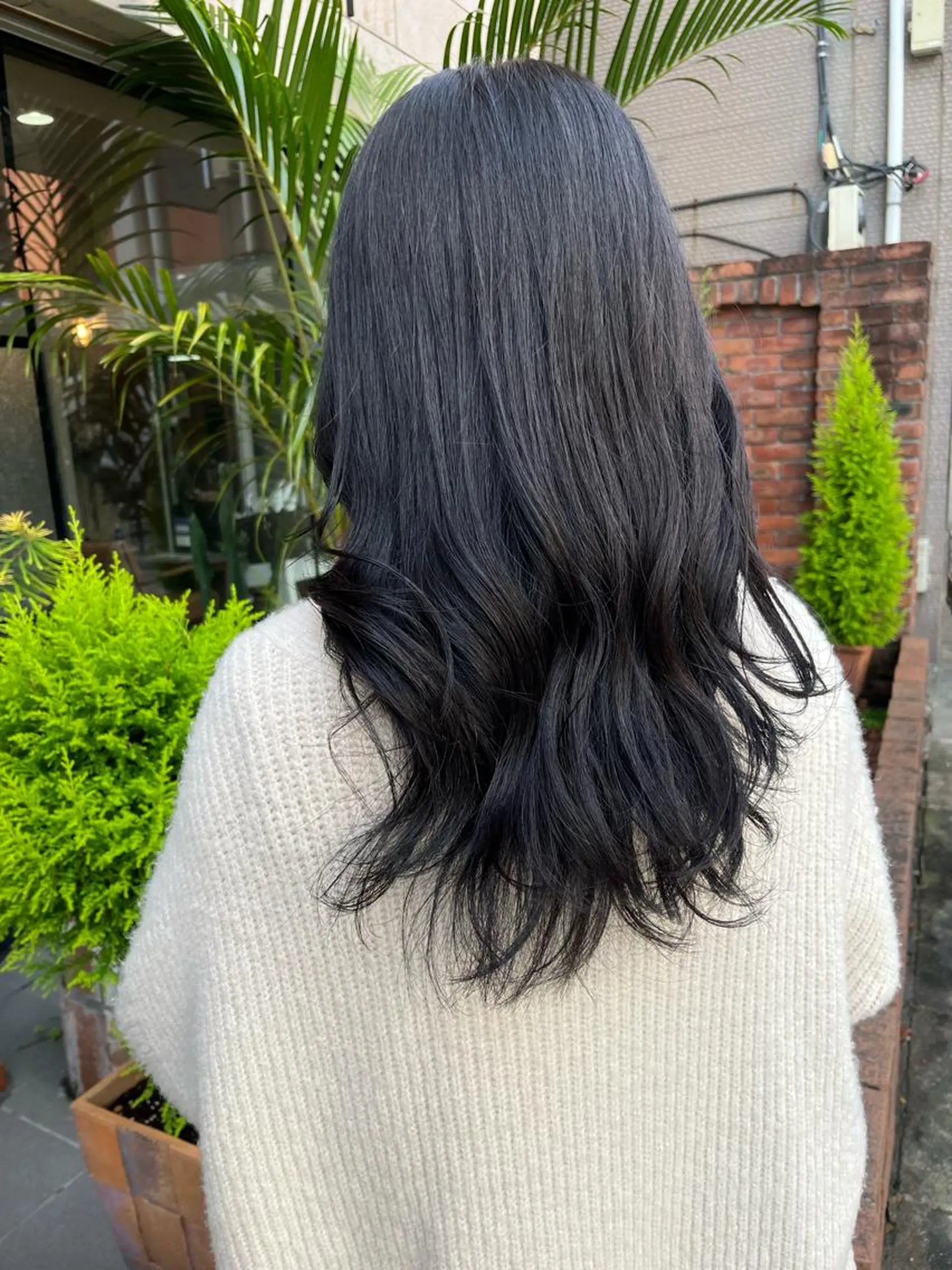 ロング カラー グレージュ ヘアカラー SHIAN 八王子👼鬼塚さやかのヘアスタイル