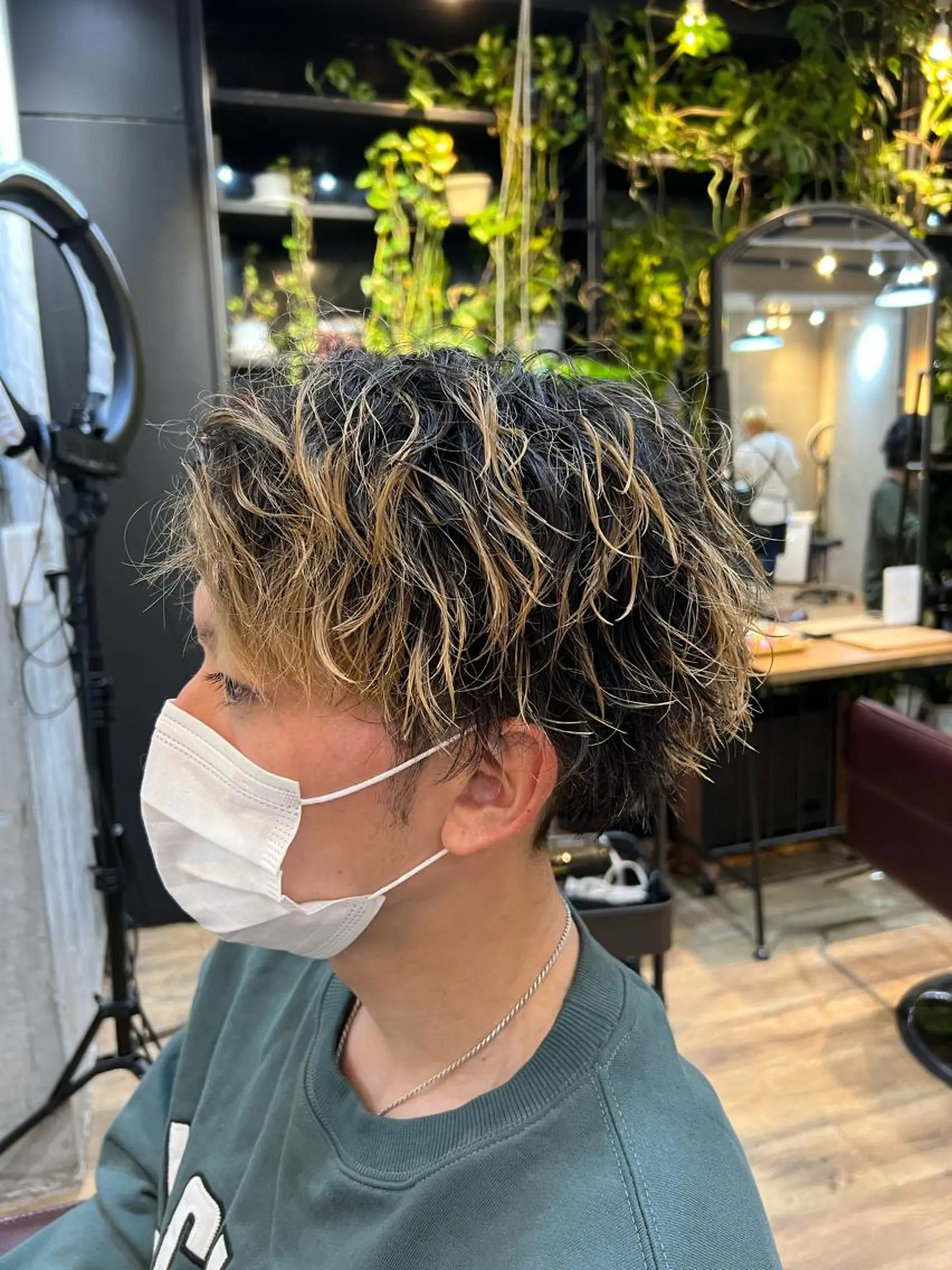 パーマ メンズ 高橋 竜也のヘアスタイル