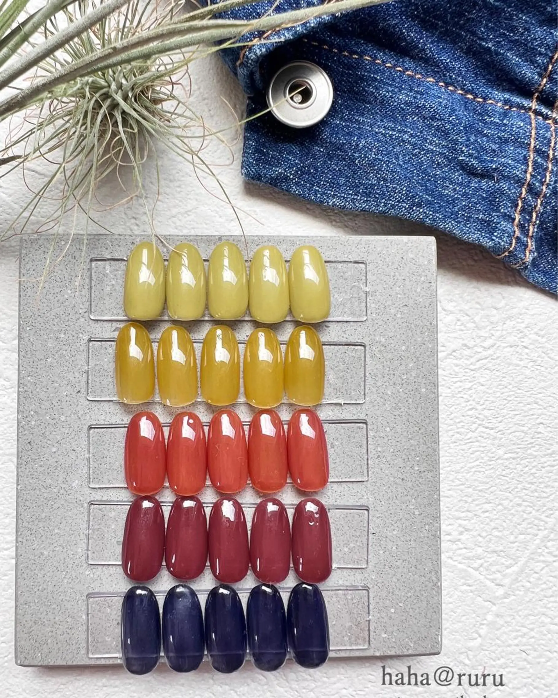 ネイル haha@ ruruのネイルデザイン