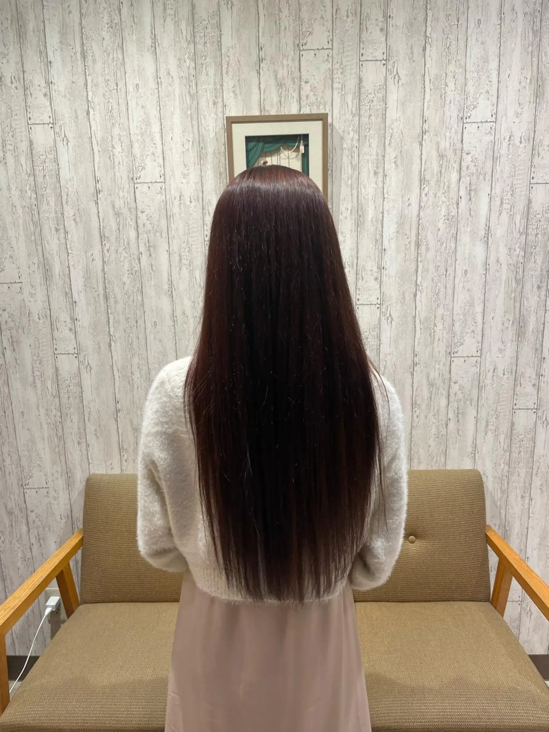ロング カラー 縮毛矯正 EARTH菊名店👾 ひらのすぐるのヘアスタイル