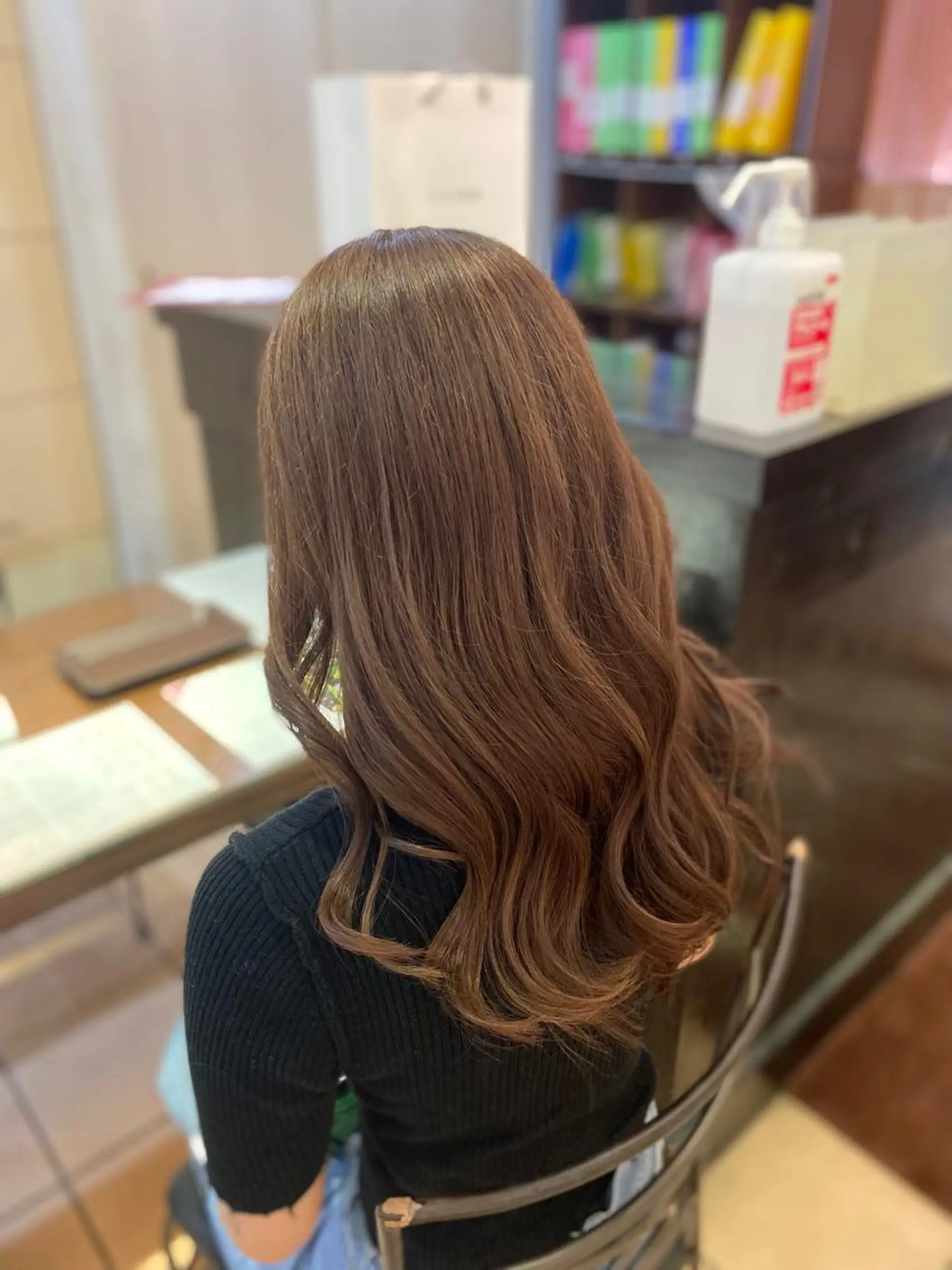 セミロング 西岡 あつみ/ 堀江美容室のヘアスタイル