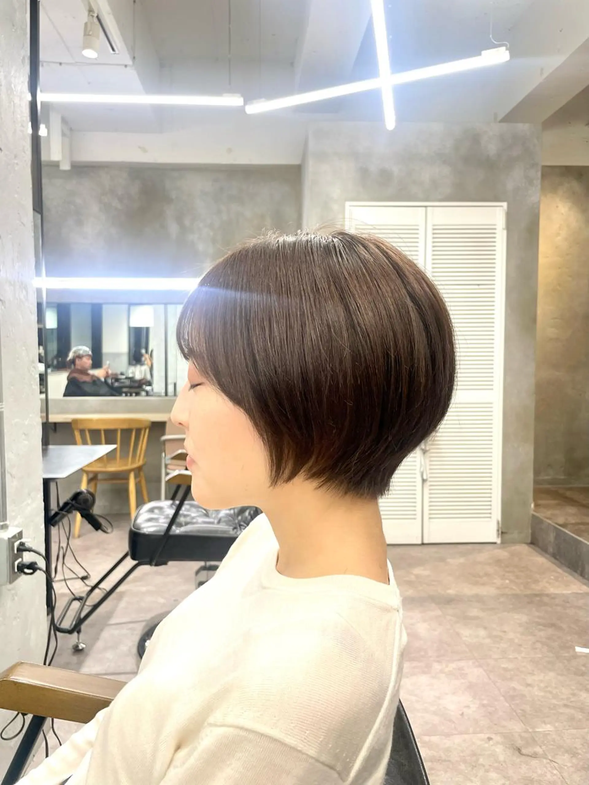 ショート カラー カット ヘアカラー トリートメント 色気レイヤー& ショートはお任せ🌟のヘアスタイル