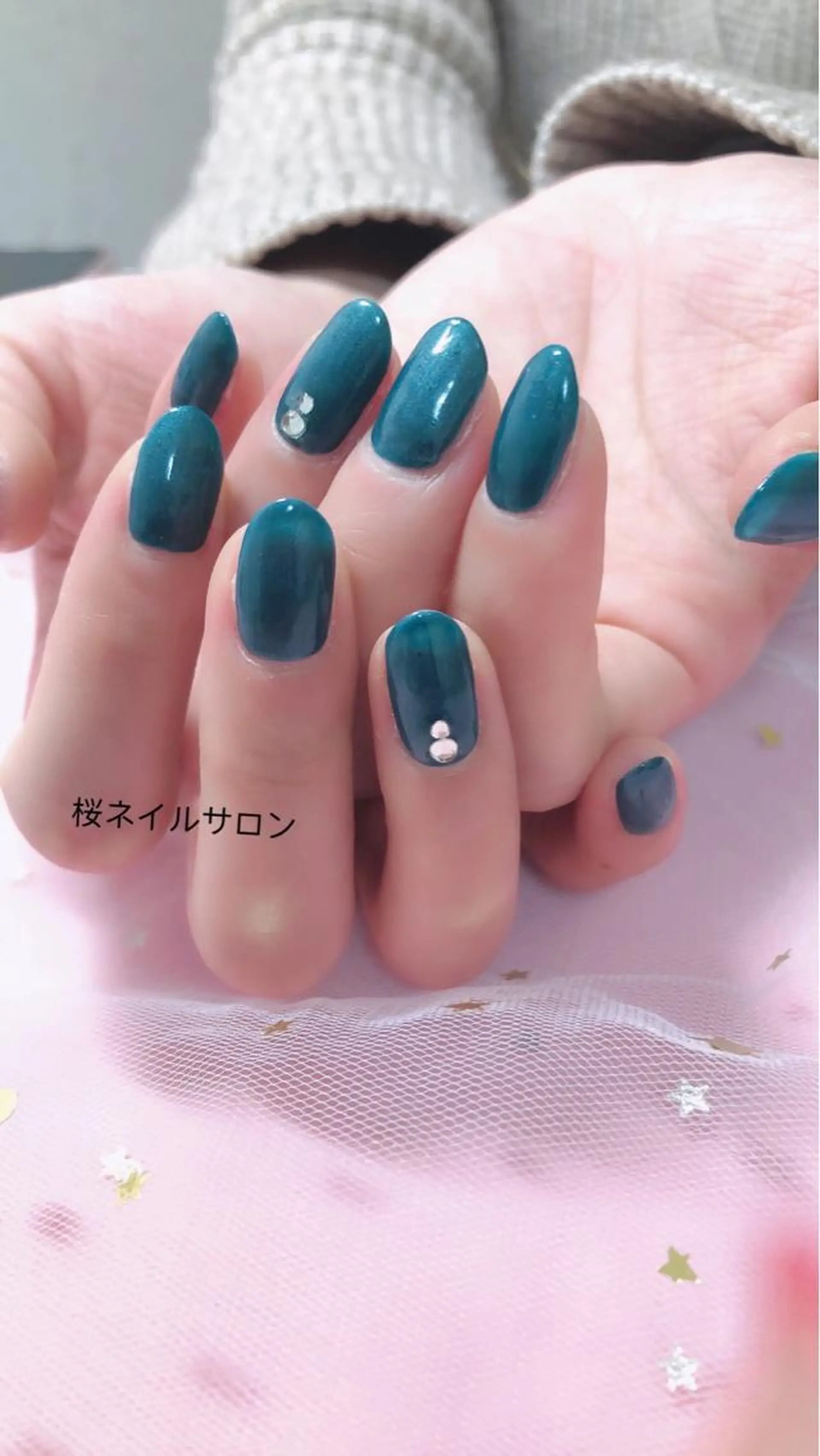 ネイル MoonNail ユリ🌸のネイルデザイン