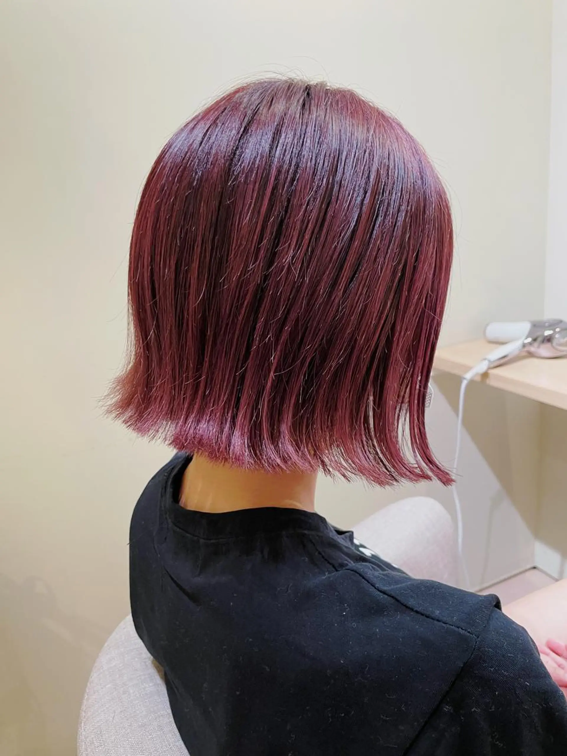 ショート 切りっぱなしボブ ボブ ショートと髪質改善 達人⭐️村上将梧のヘアスタイル