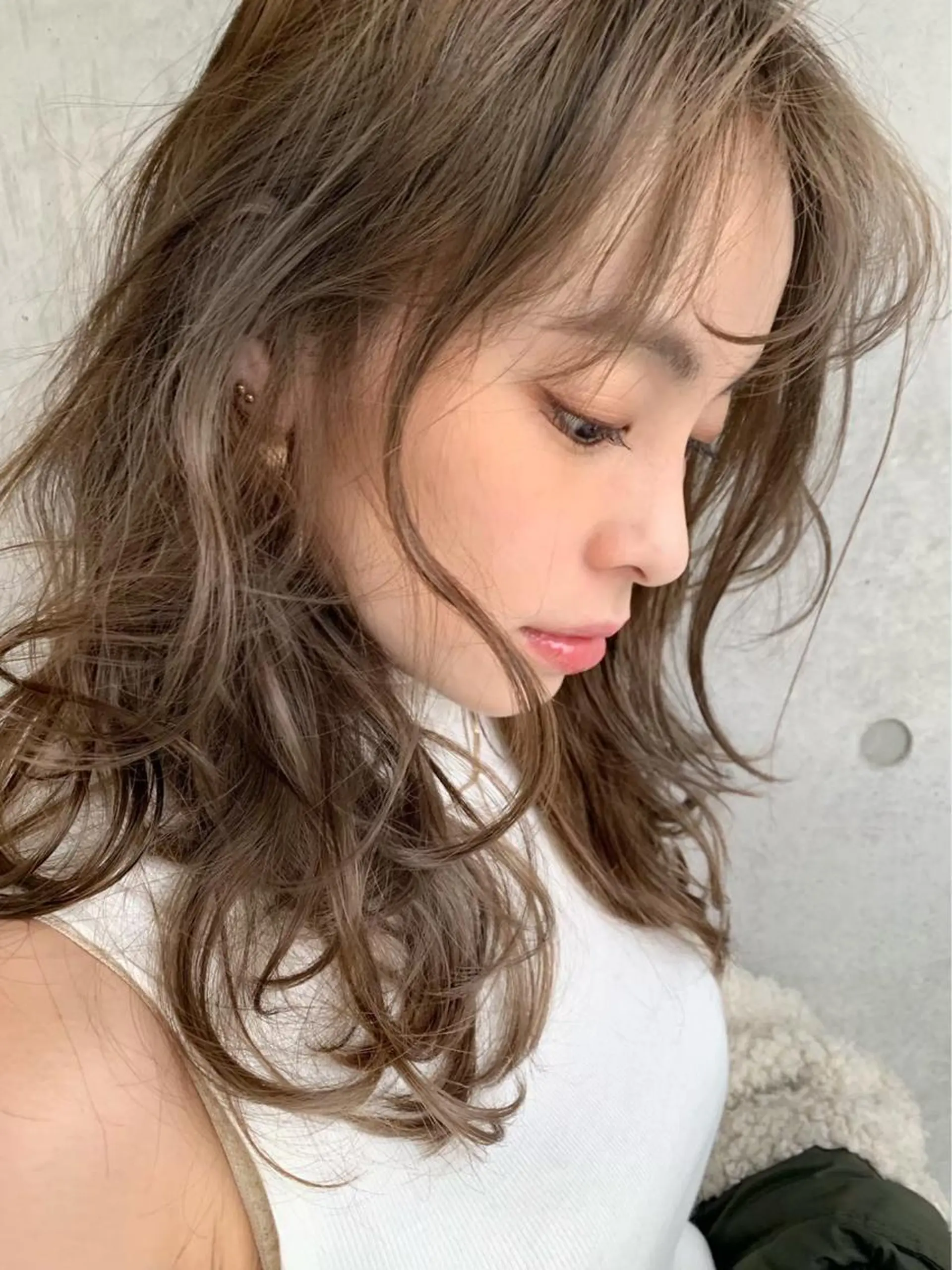 セミロング カラー パーマ ヘアアレンジ メンズ キッズ ネイル マツエク・マツパ ヘアカラー トリートメント ヘアセット M.O.D渋谷所属・🫧渋谷美容師 たくみ🫧のヘアスタイル