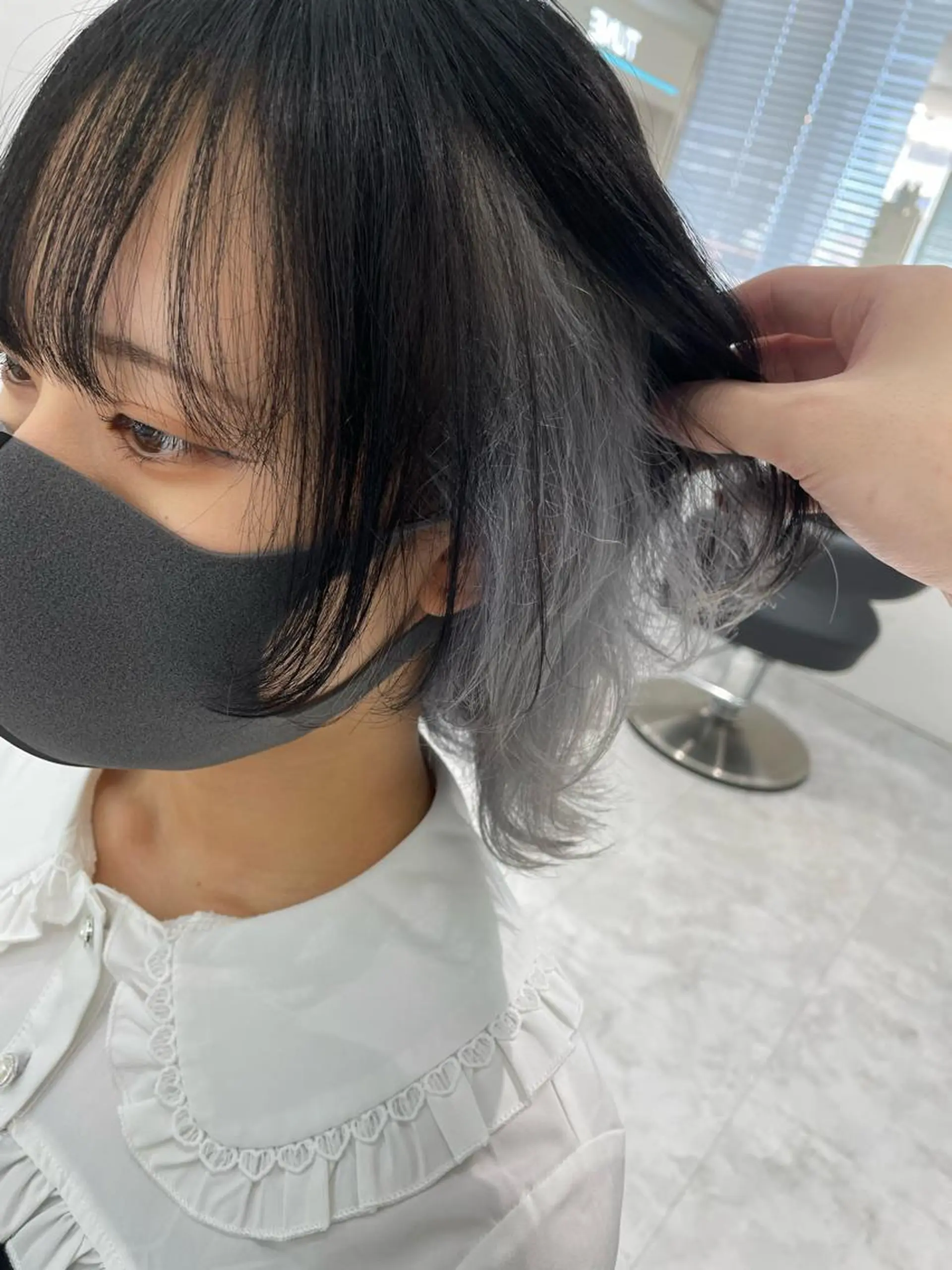 セミロング カラー ヘアアレンジ インナーカラー ヘアカラー トリートメント 髪質改善/美髪矯正 艶髪/Takutoのヘアスタイル