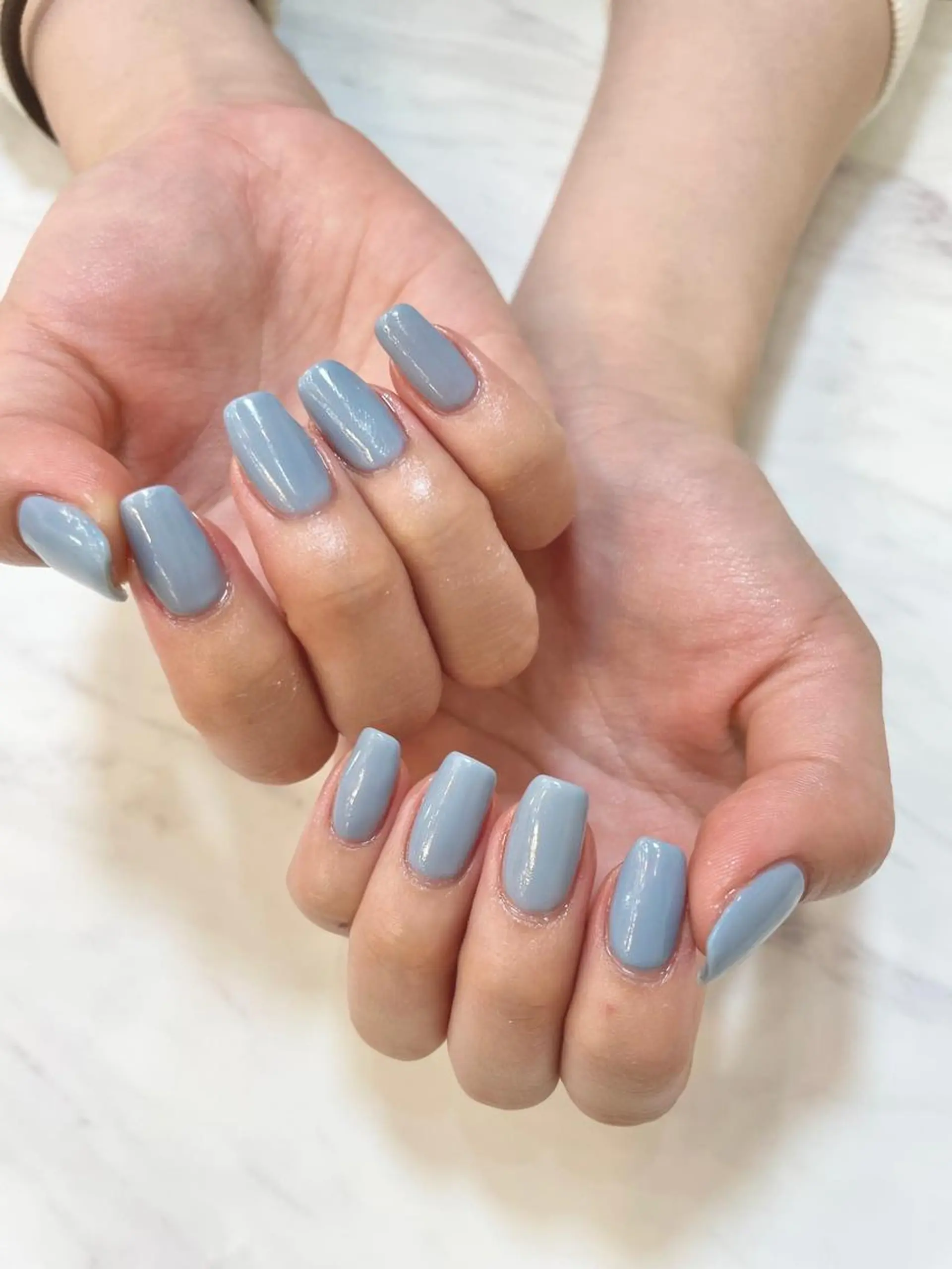 ネイル オフィスネイル ワンカラーネイル シンプルネイル アイリスト midoriの眉毛・アイブロウイメージ