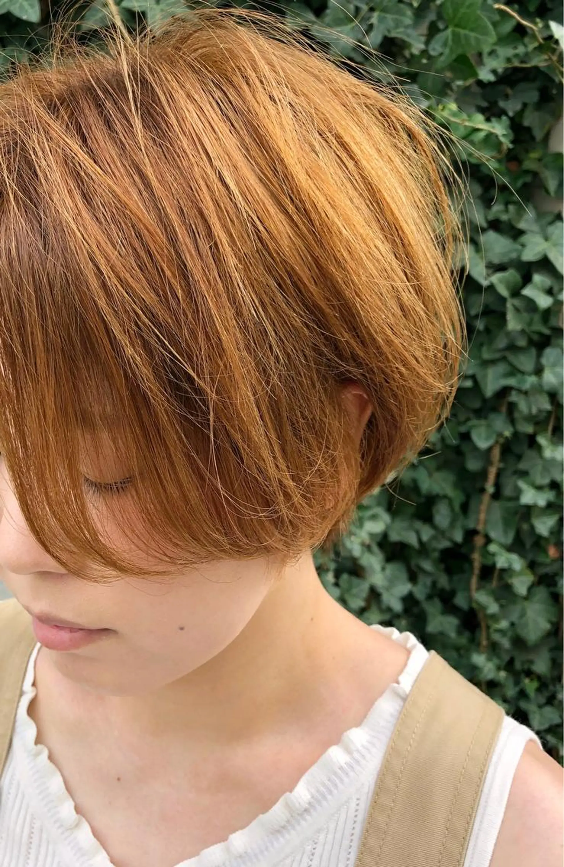 ショート カット ヘアカラー 物江 竜のヘアスタイル