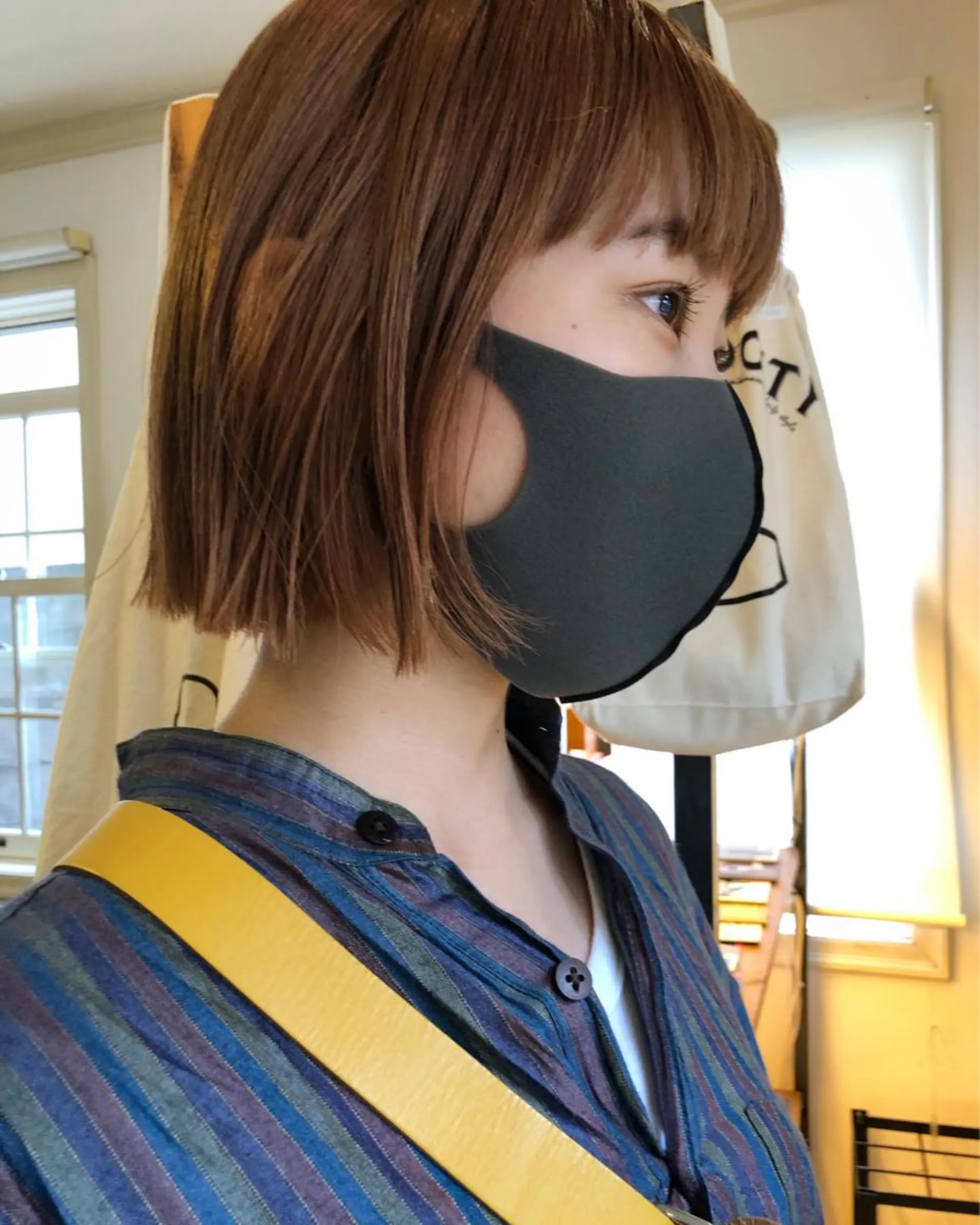 ショート カラー eri kinjoのヘアスタイル