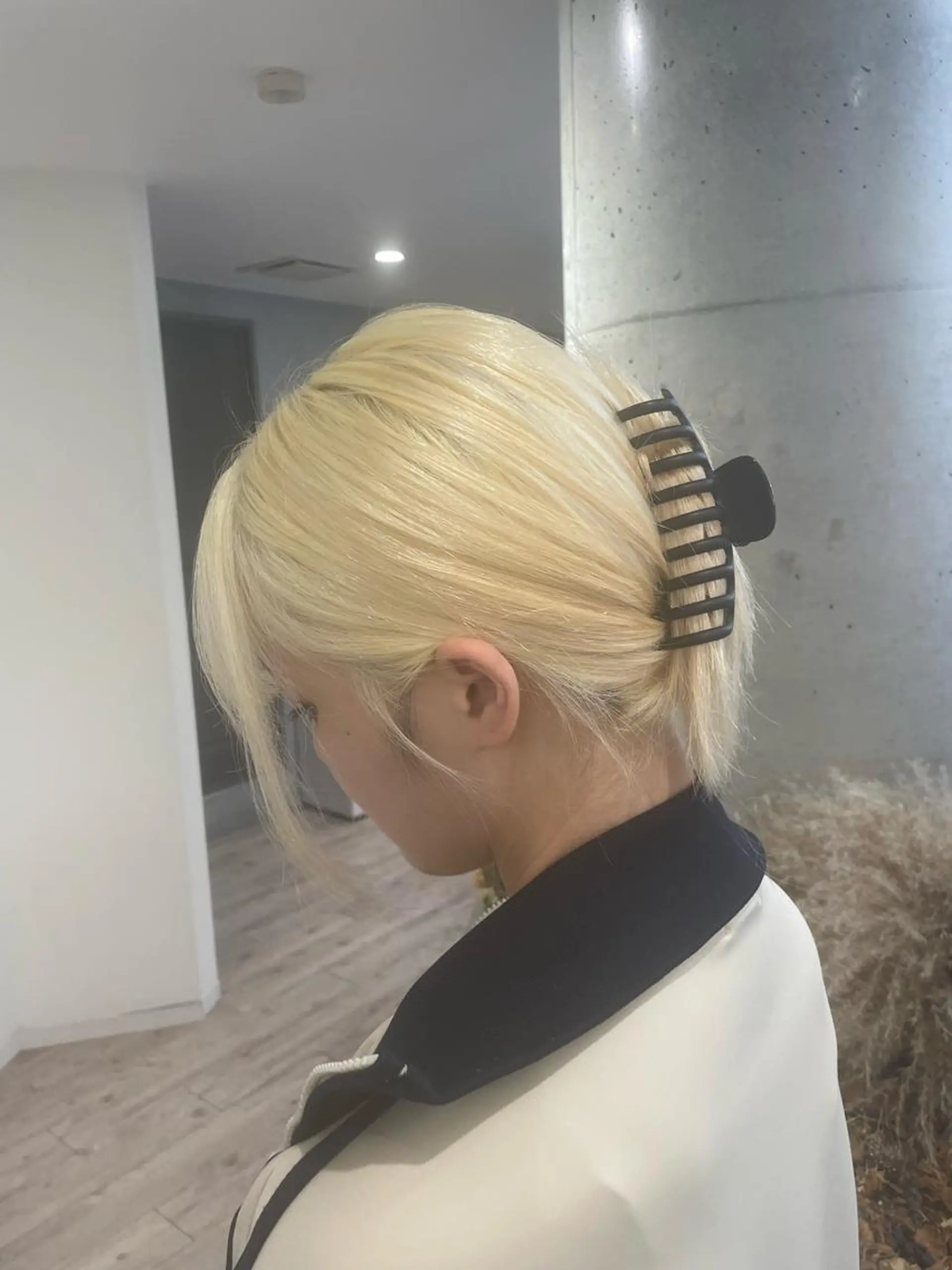 セミロング ヘアカラー トリートメント ♡似合わせハイトーン ♡maiのヘアスタイル