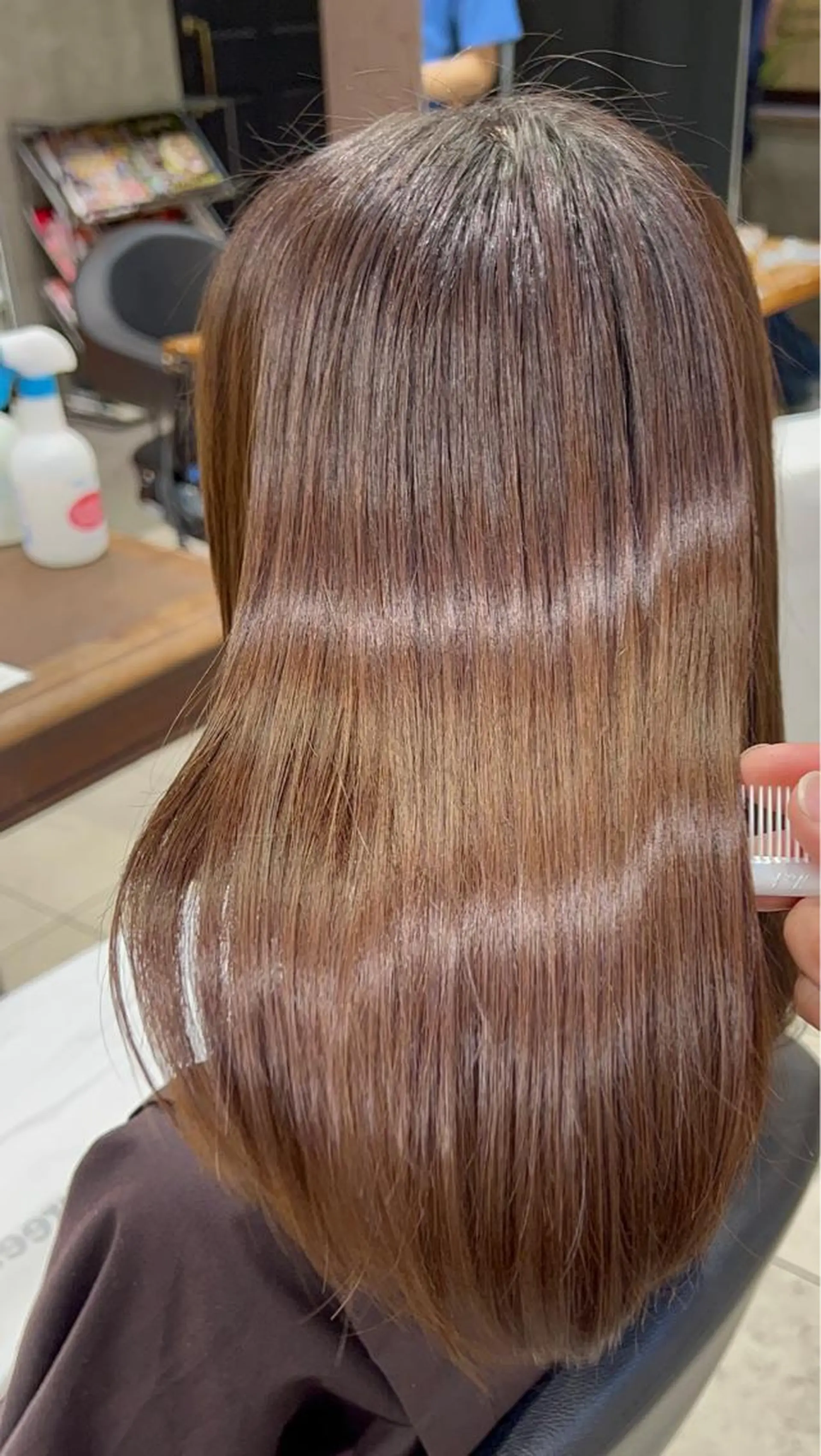 ロング カラー パーマ カット ヘアカラー 縮毛矯正 💛似合わせカット カラー💛 amiのヘアスタイル